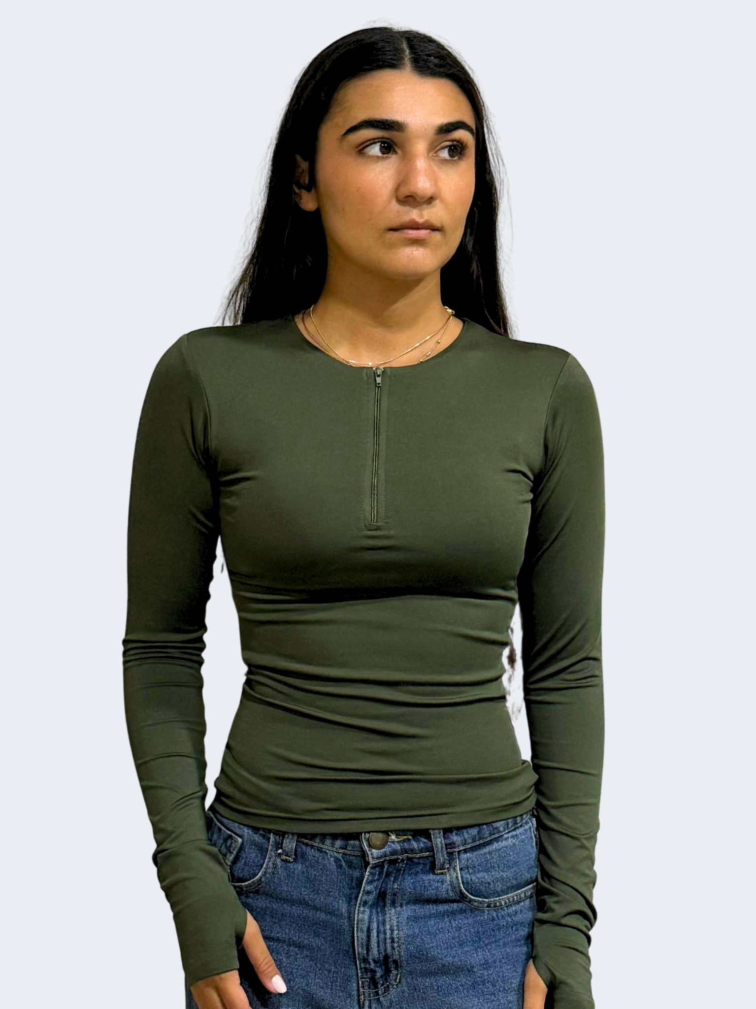 ZIPPER LONG SLEEVE