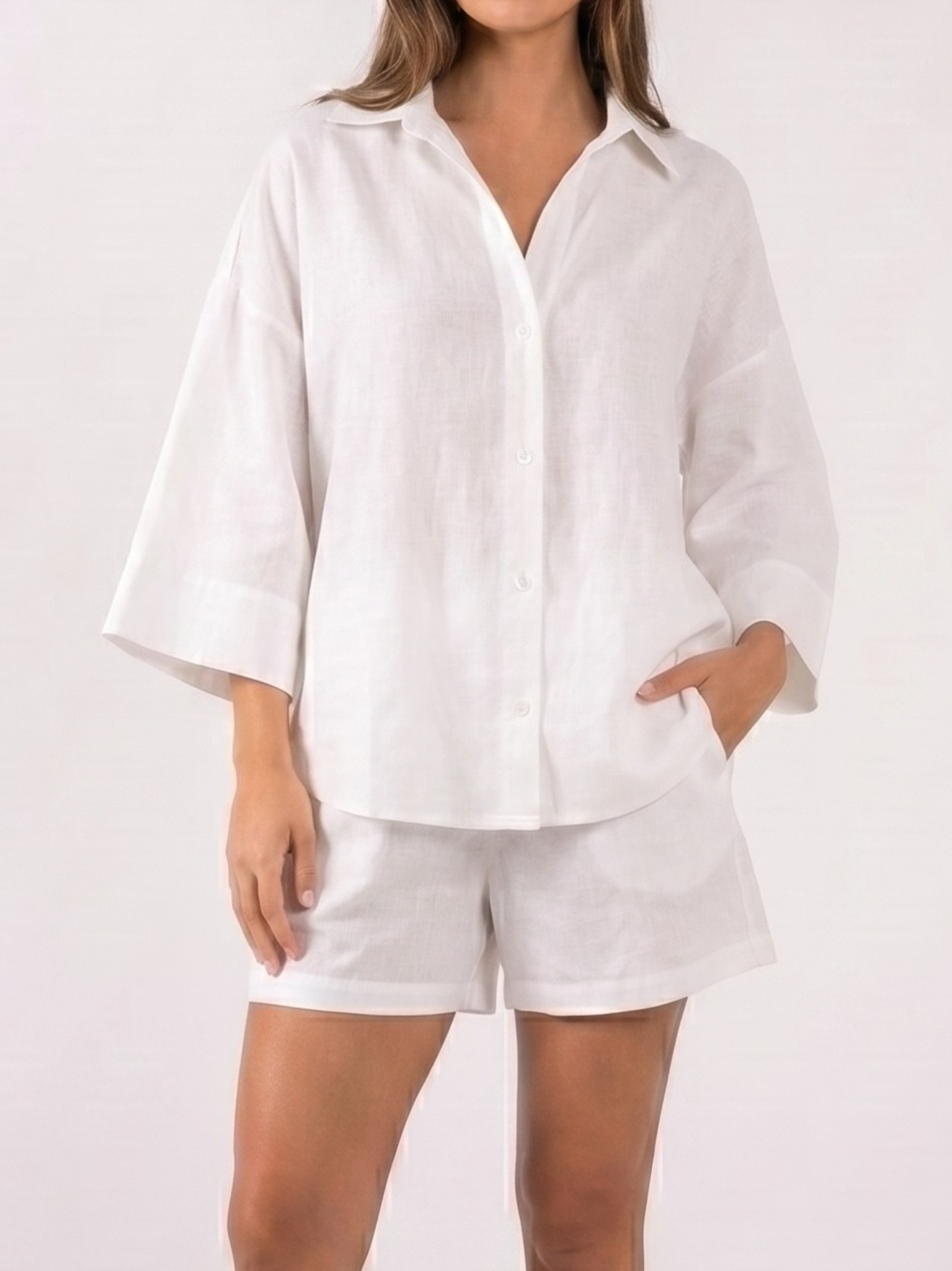 REFINED LINEN SHIRT