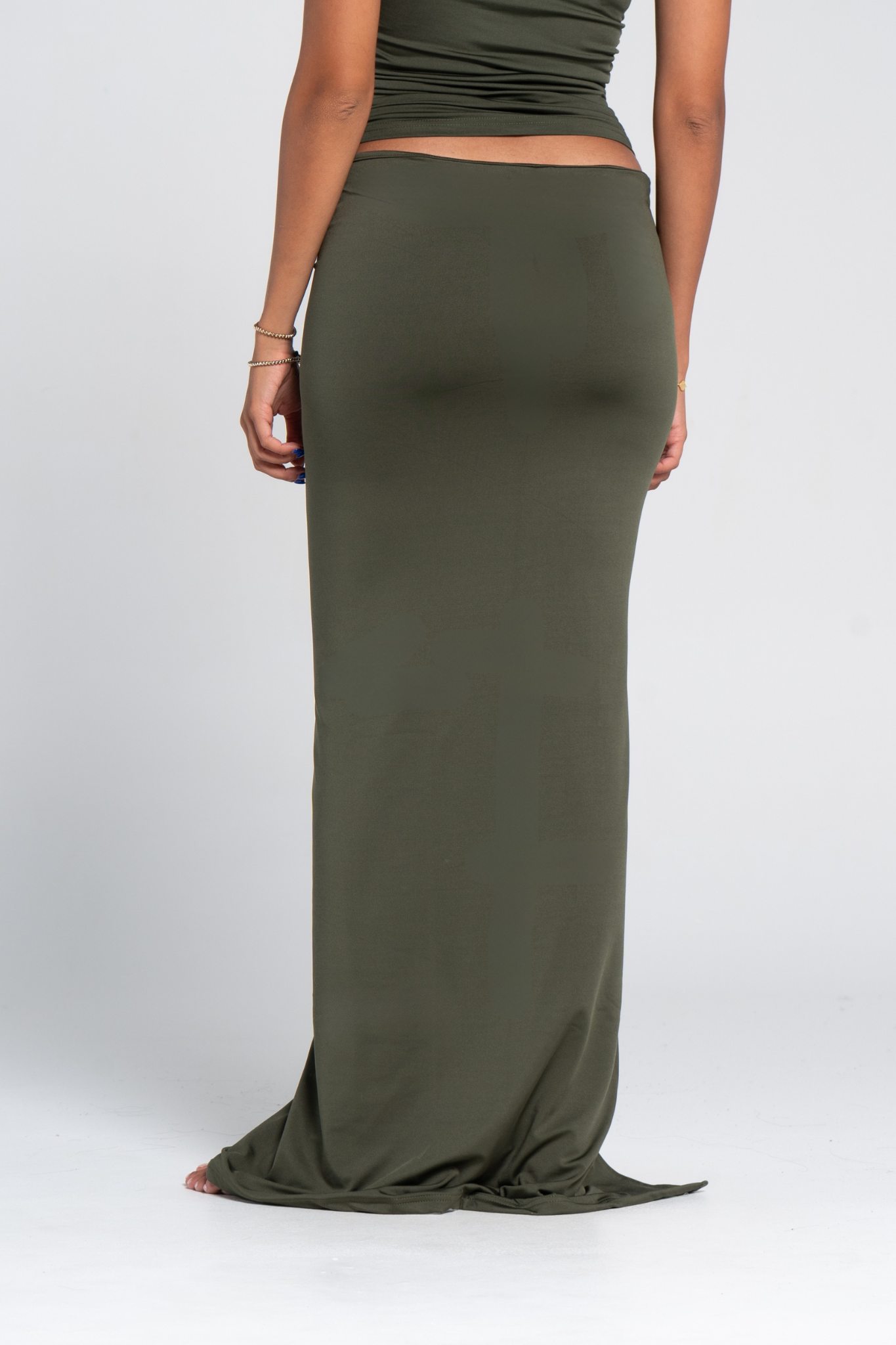 RUCHED SKIRT