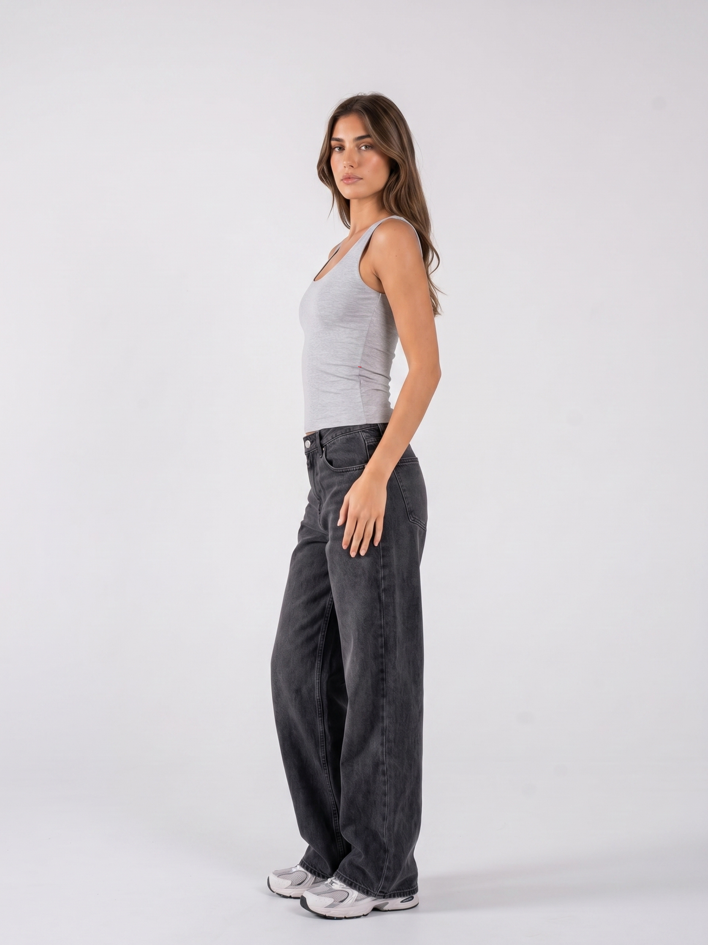 REFINED COTTON TANK-TOP