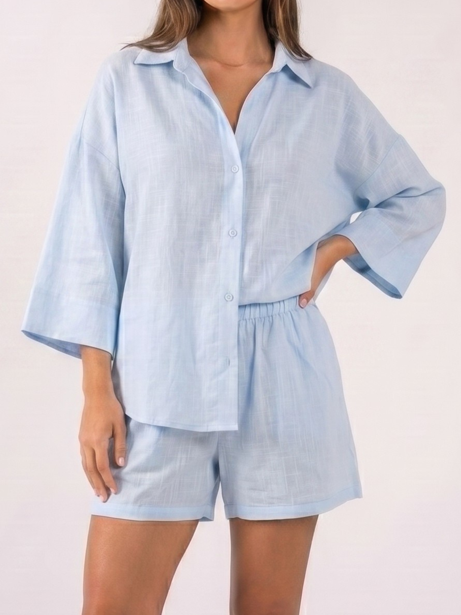 REFINED LINEN SHIRT