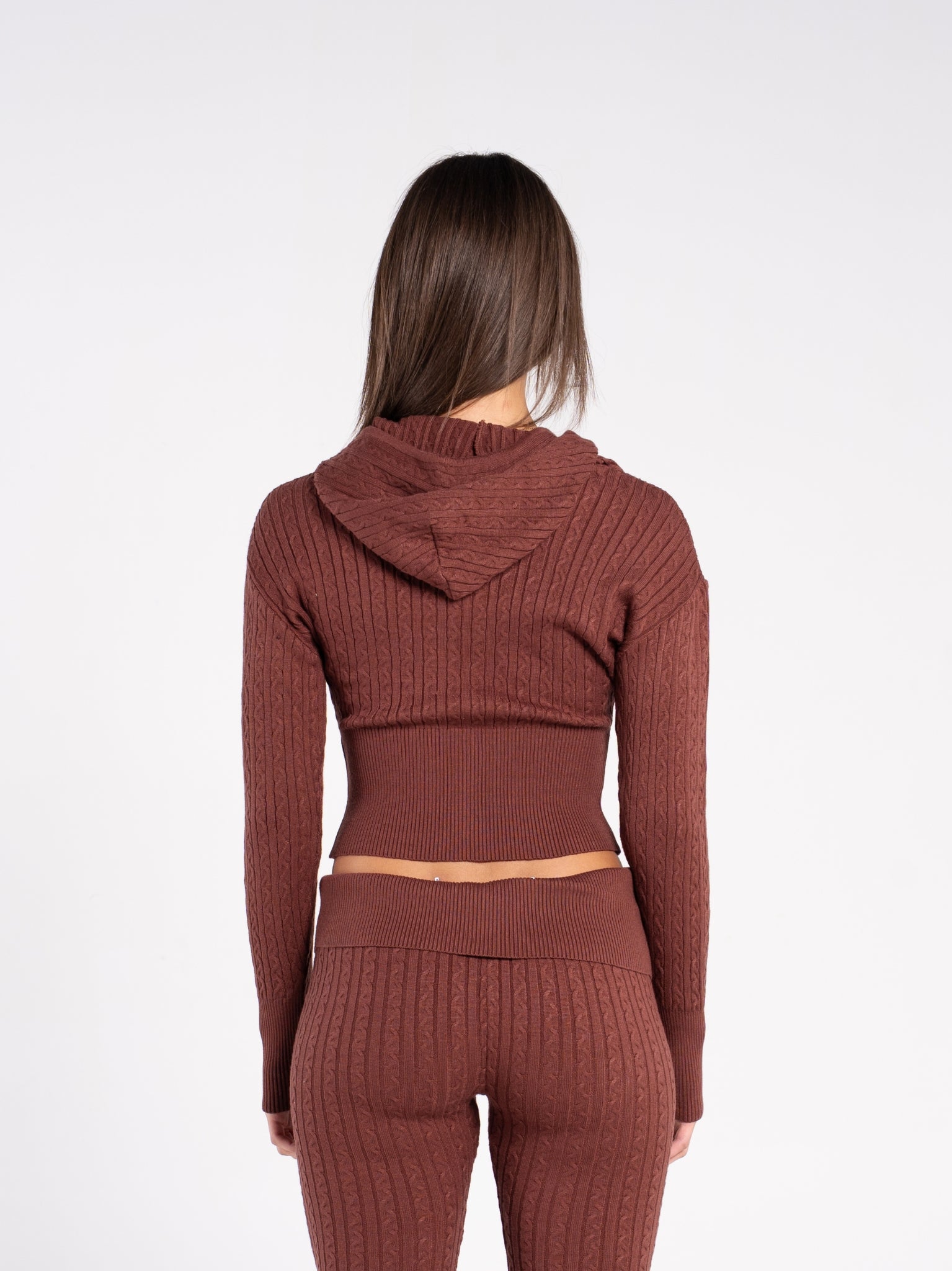 CABLE KNIT JACKET