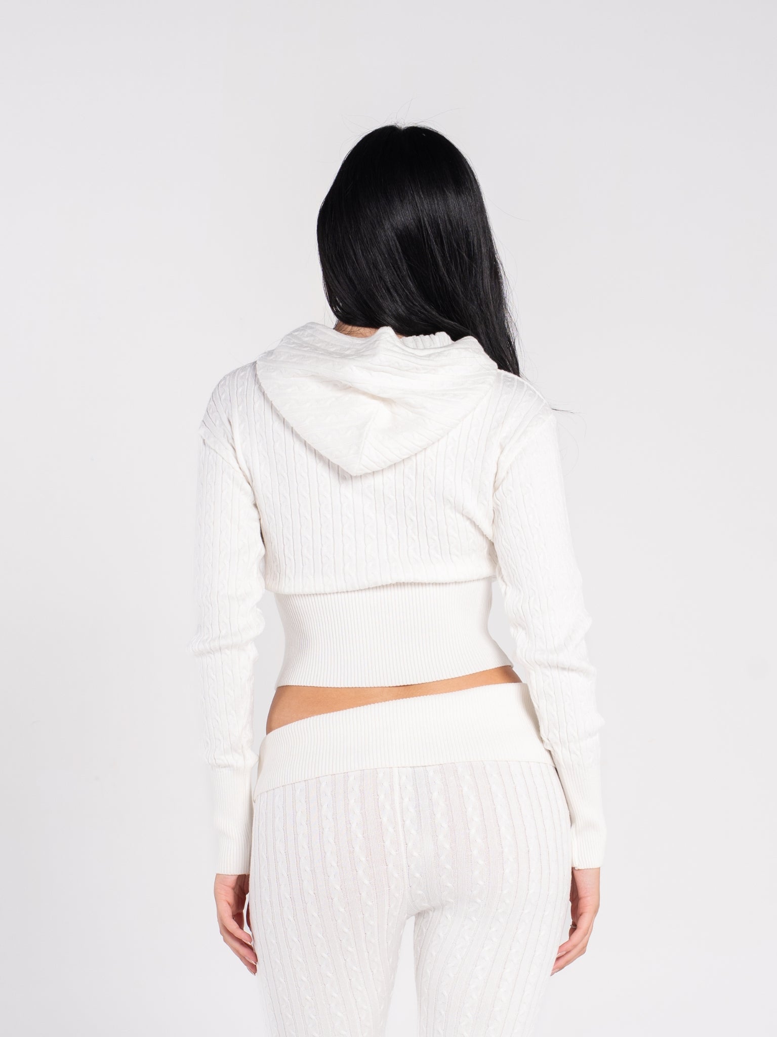 CABLE KNIT JACKET