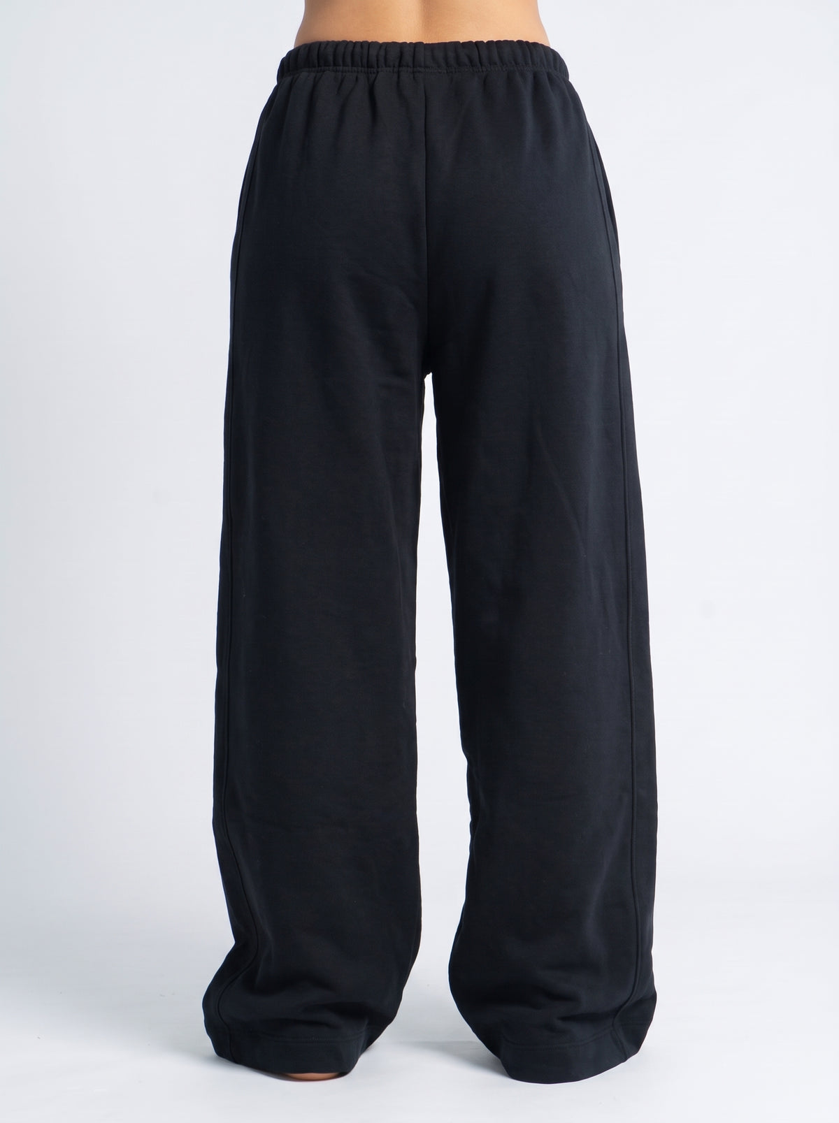 REFINED WIDE LEG SWEAT PANTS