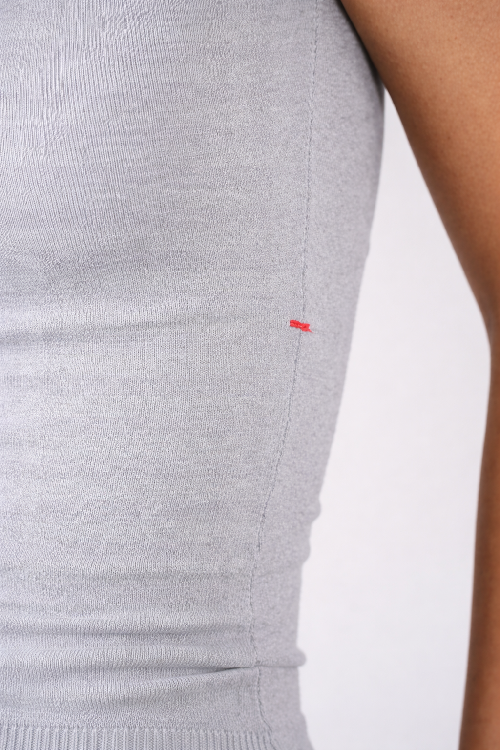 REFINED KNIT SHORT-SLEEVE WIDE NECK