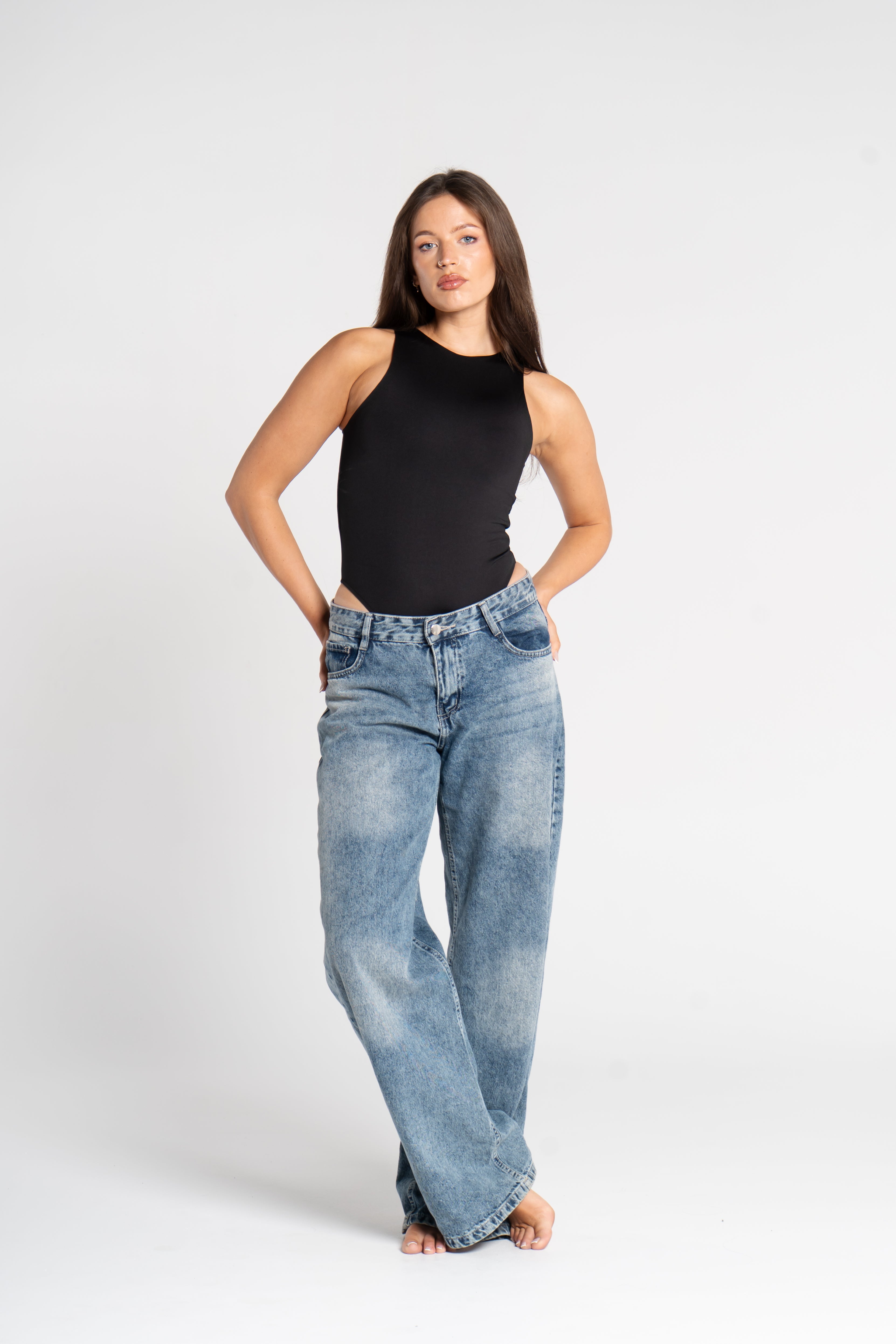 ROUND NECK BODYSUIT
