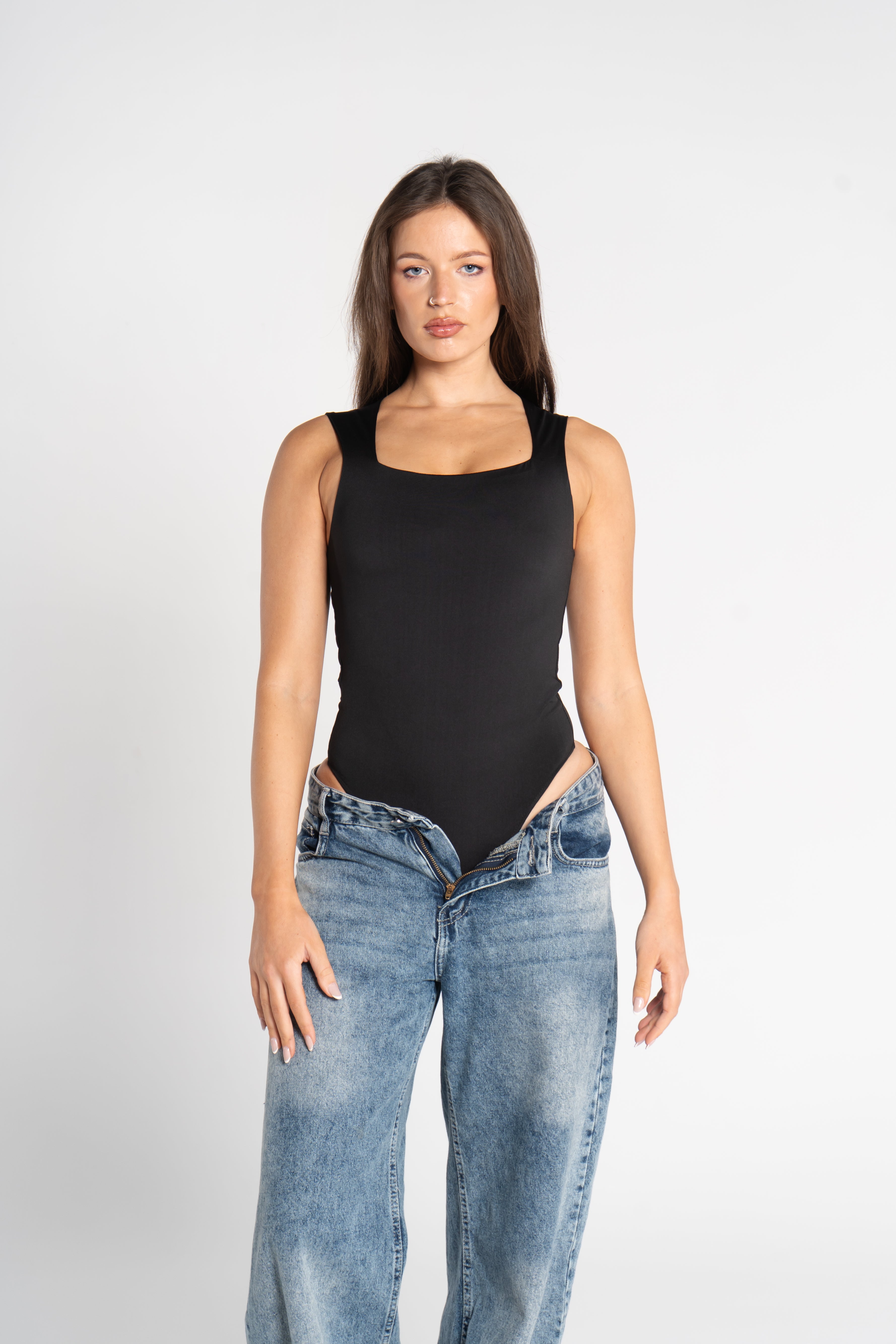 SQUARE NECK BODYSUIT
