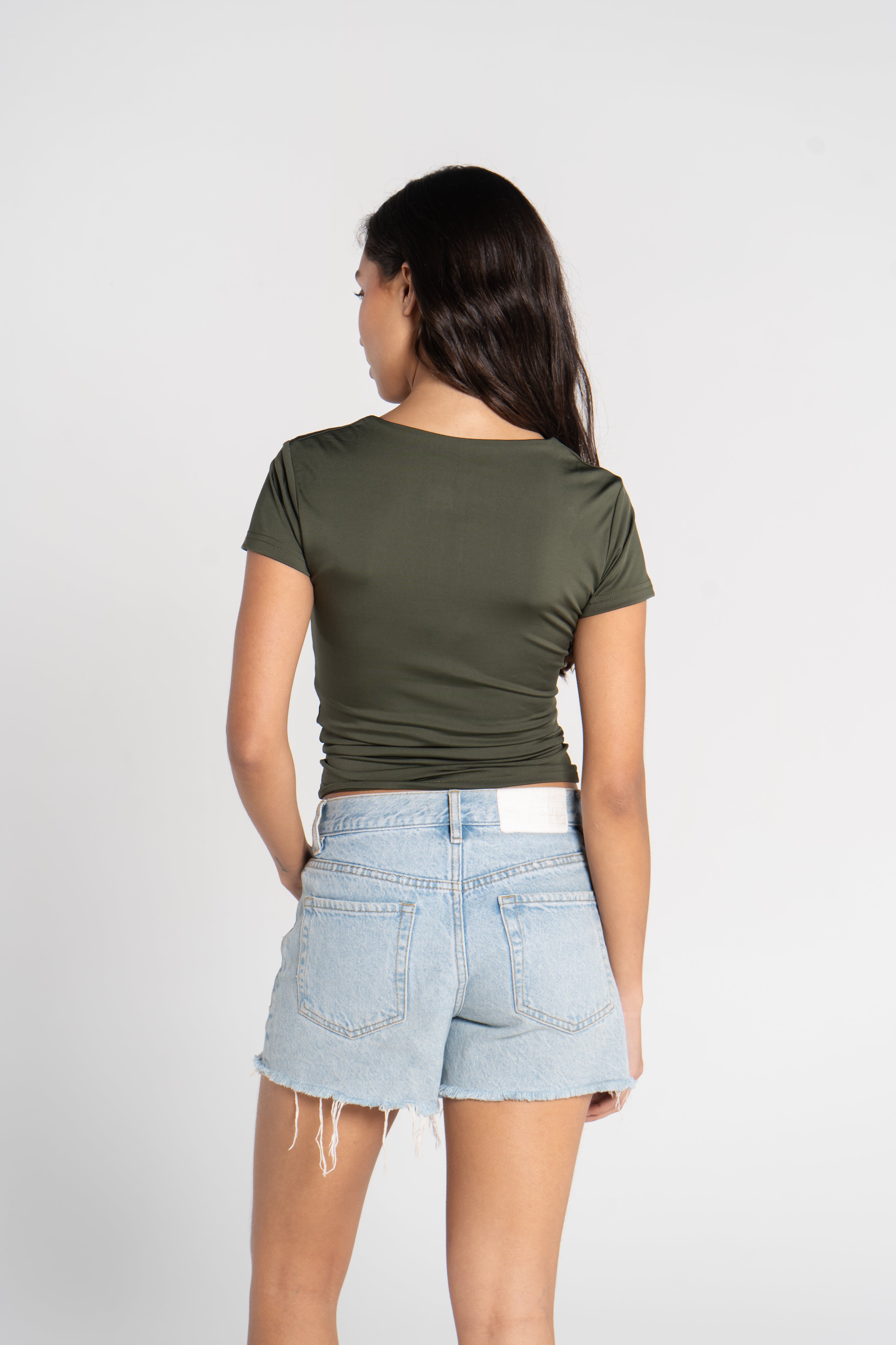 WIDE NECK SHORT SLEEVE ( COLORS )
