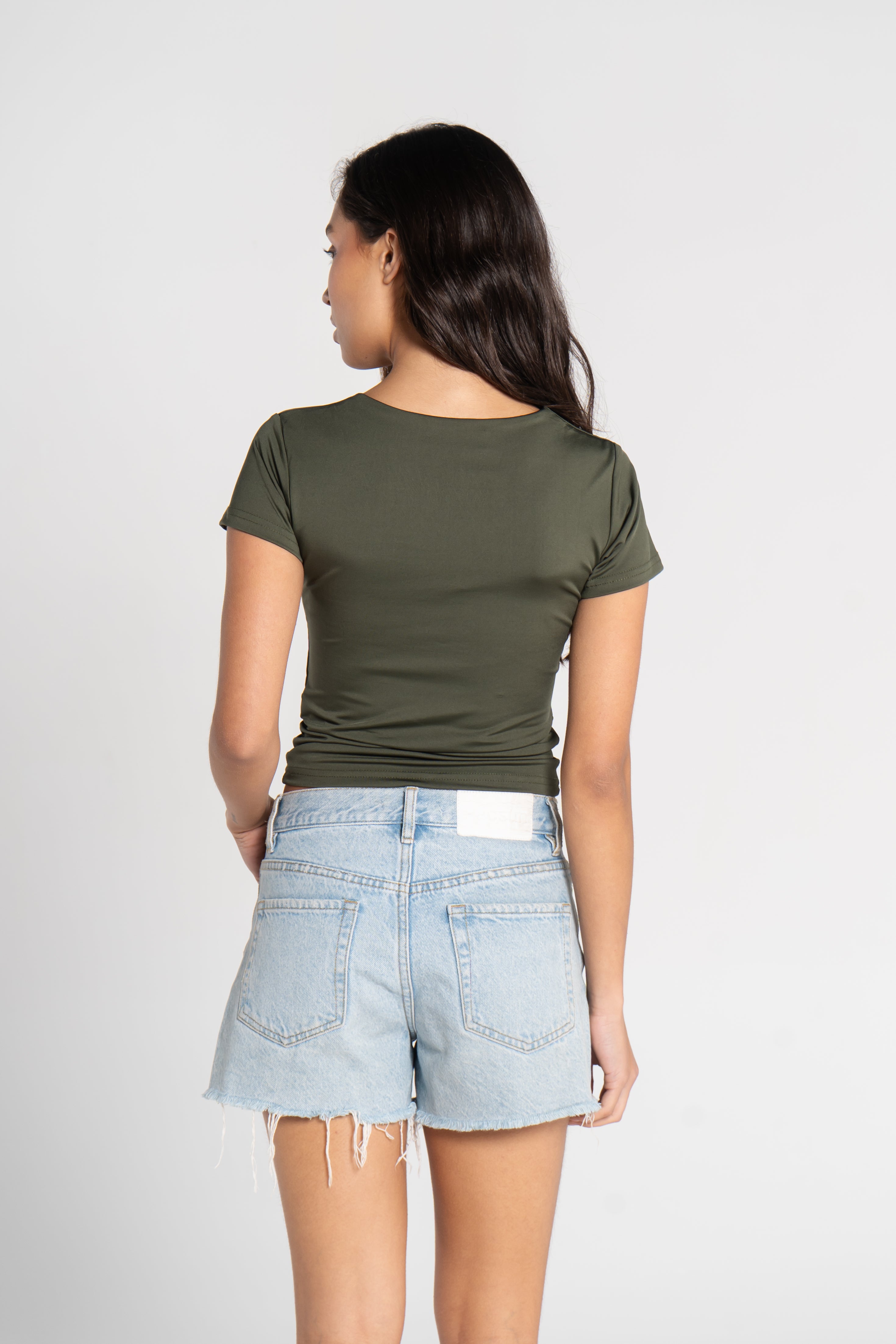 SQUARE NECK SHORT SLEEVE (COLORS)