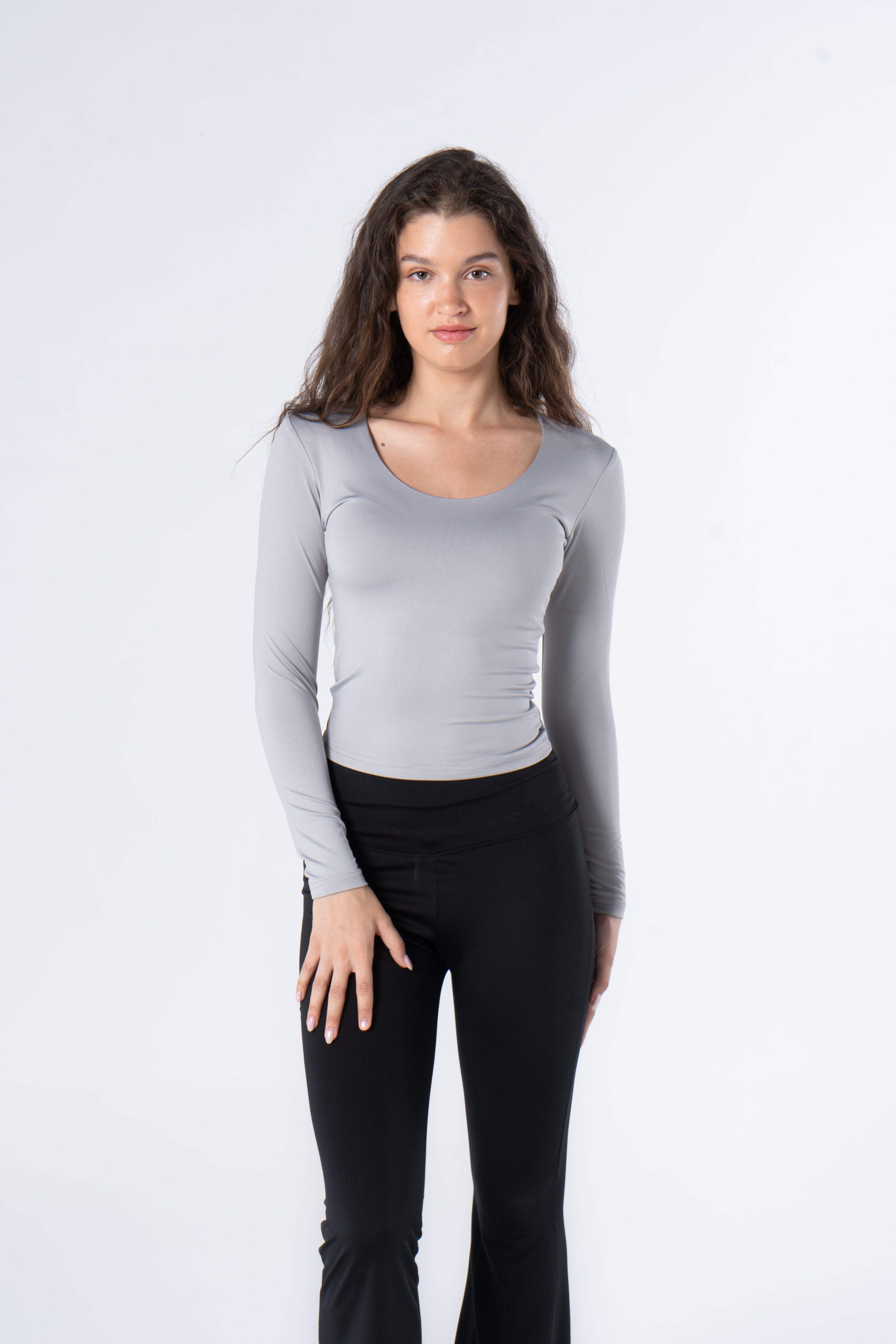 WIDE NECK LONG SLEEVE