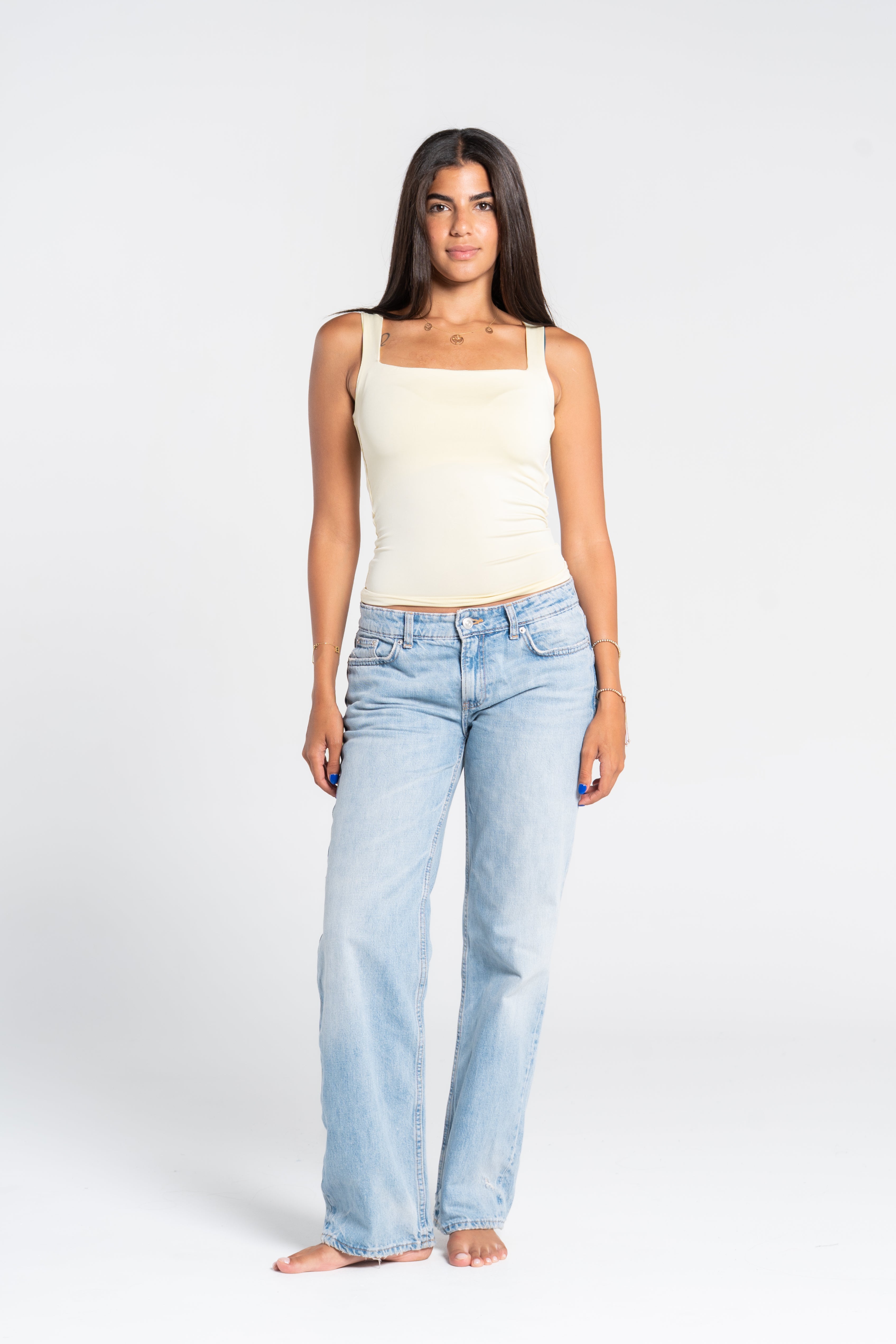 SQUARE NECK TANK TOP