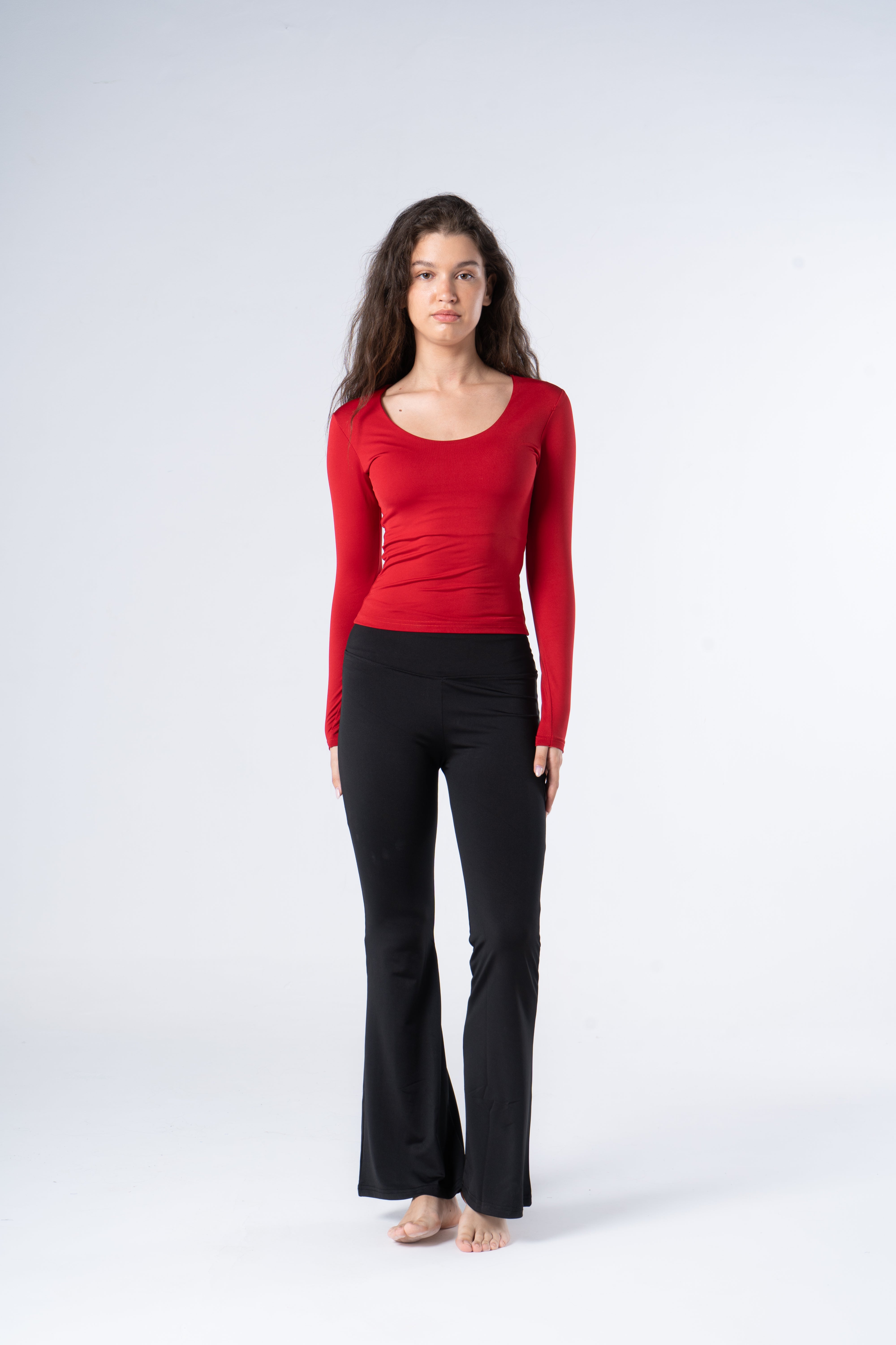 WIDE NECK LONG SLEEVE