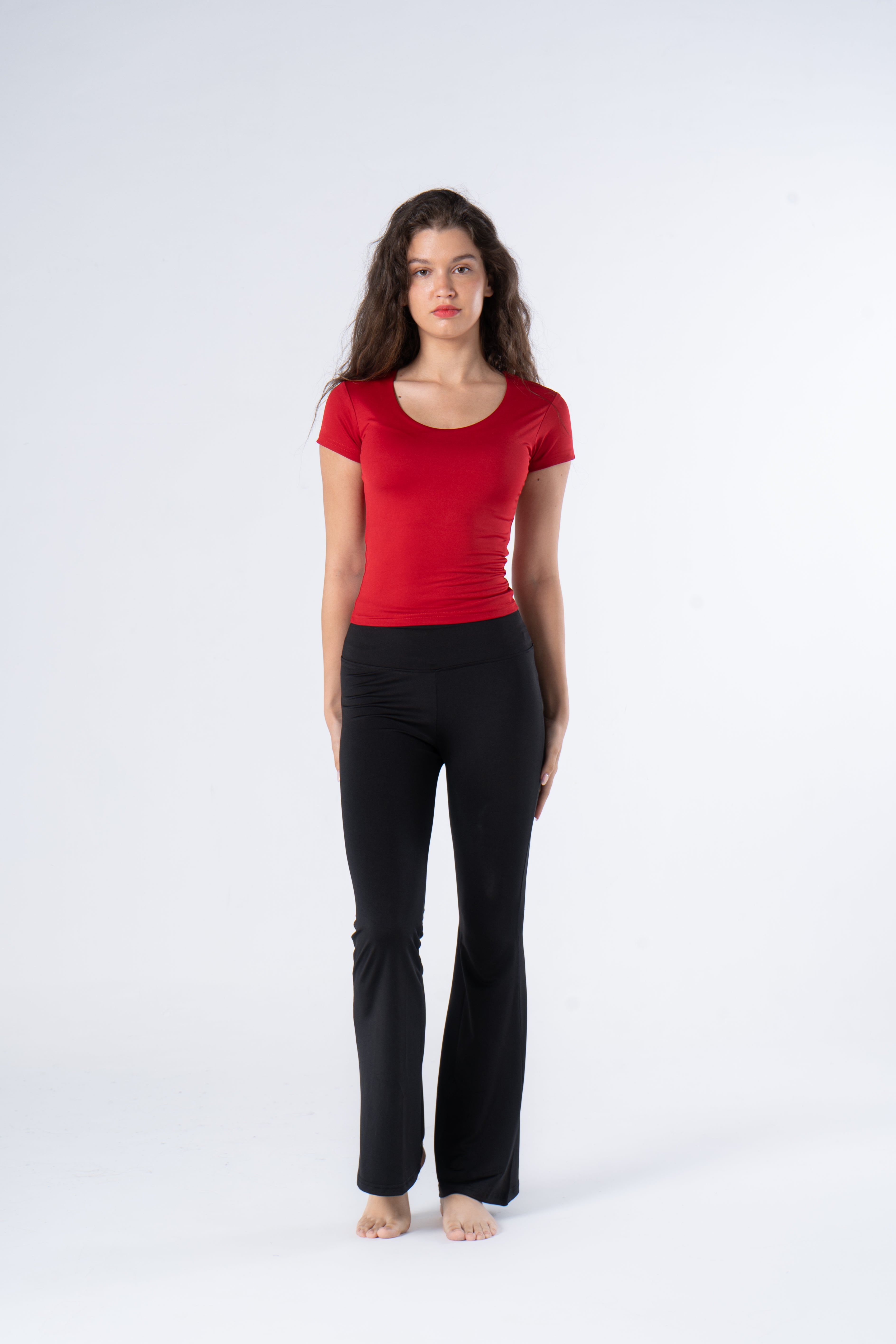WIDE NECK SHORT SLEEVE ( COLORS )