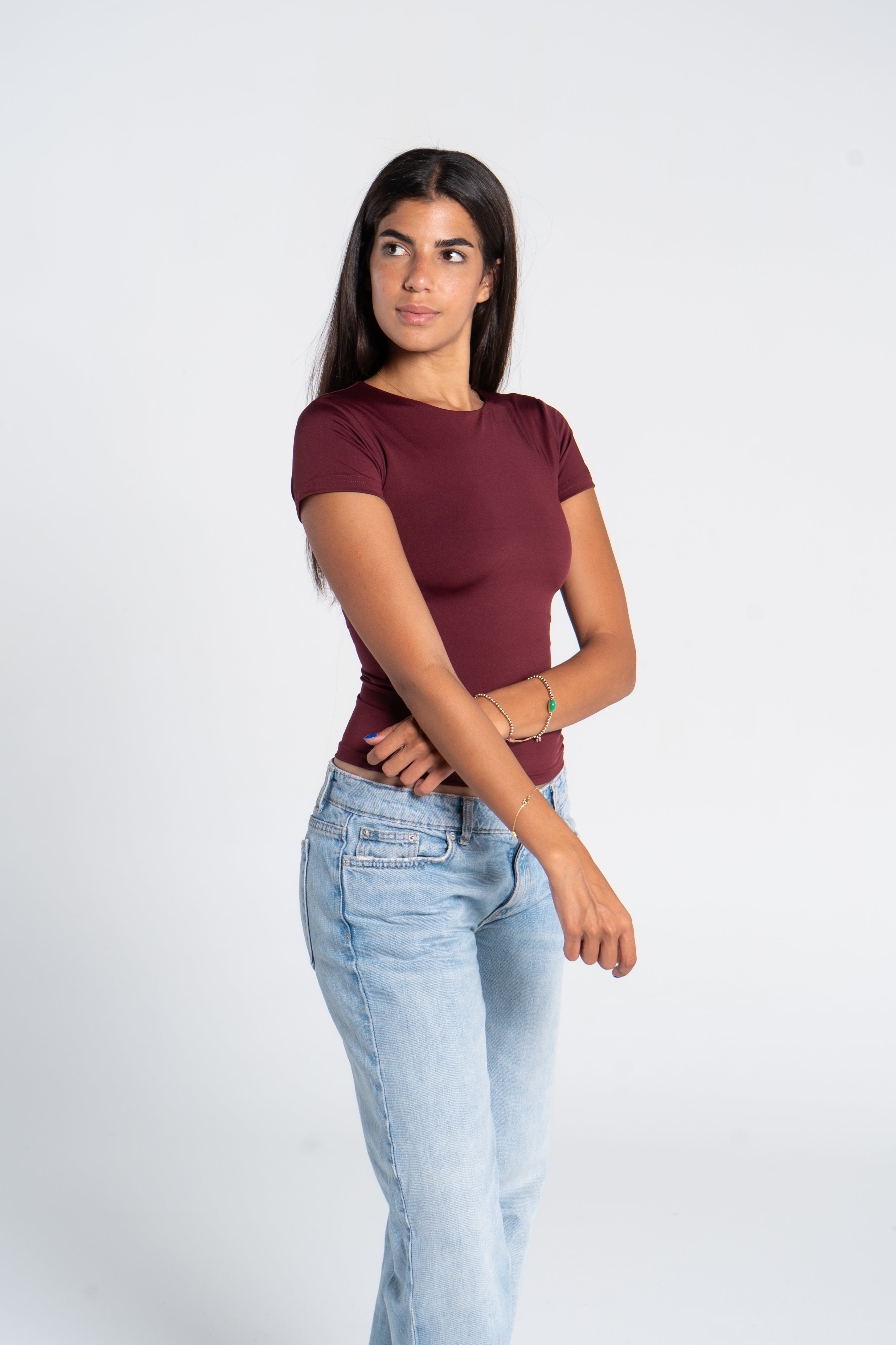 ROUND NECK SHORT SLEEVE ( COLORS )