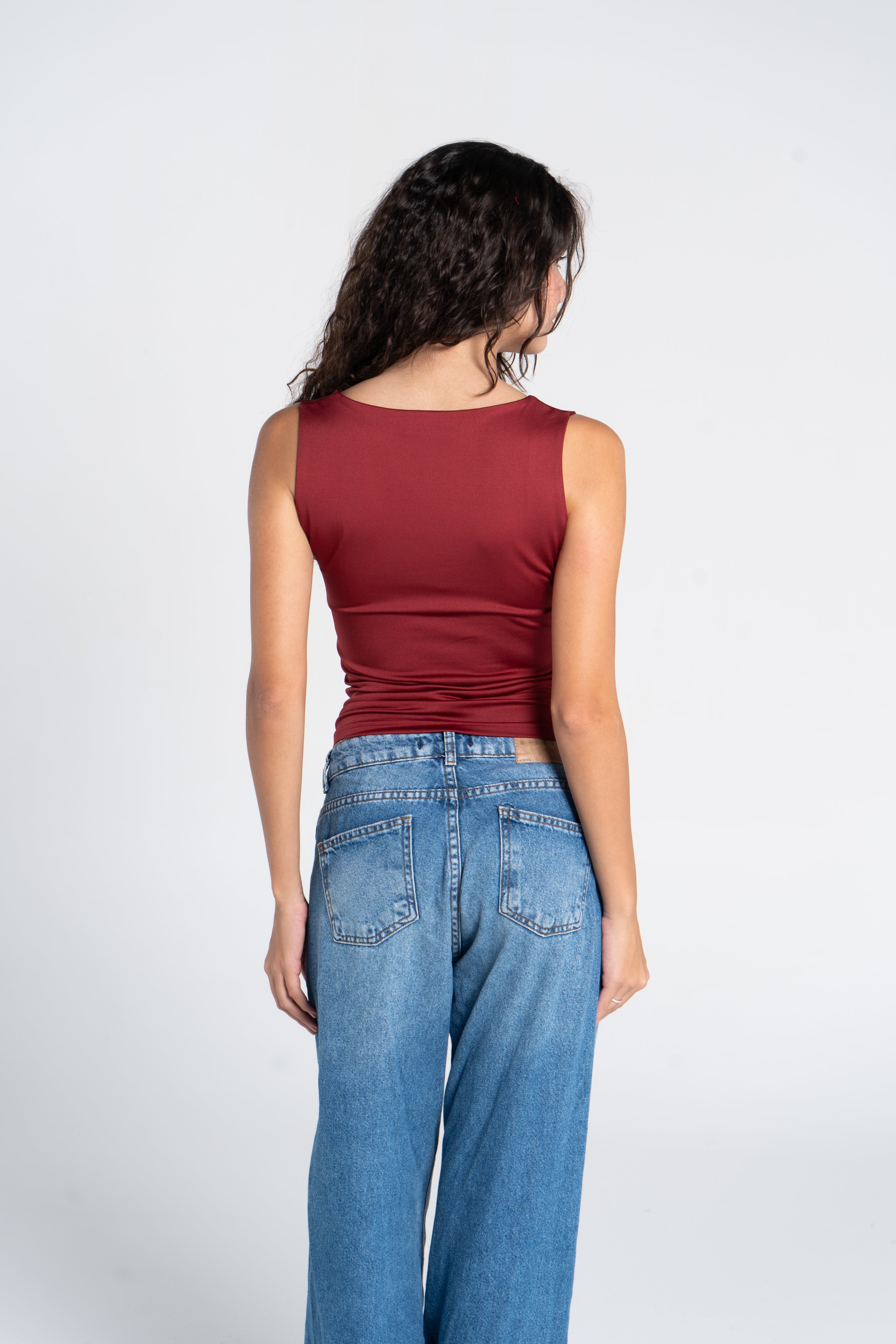 SQUARE NECK TANK TOP