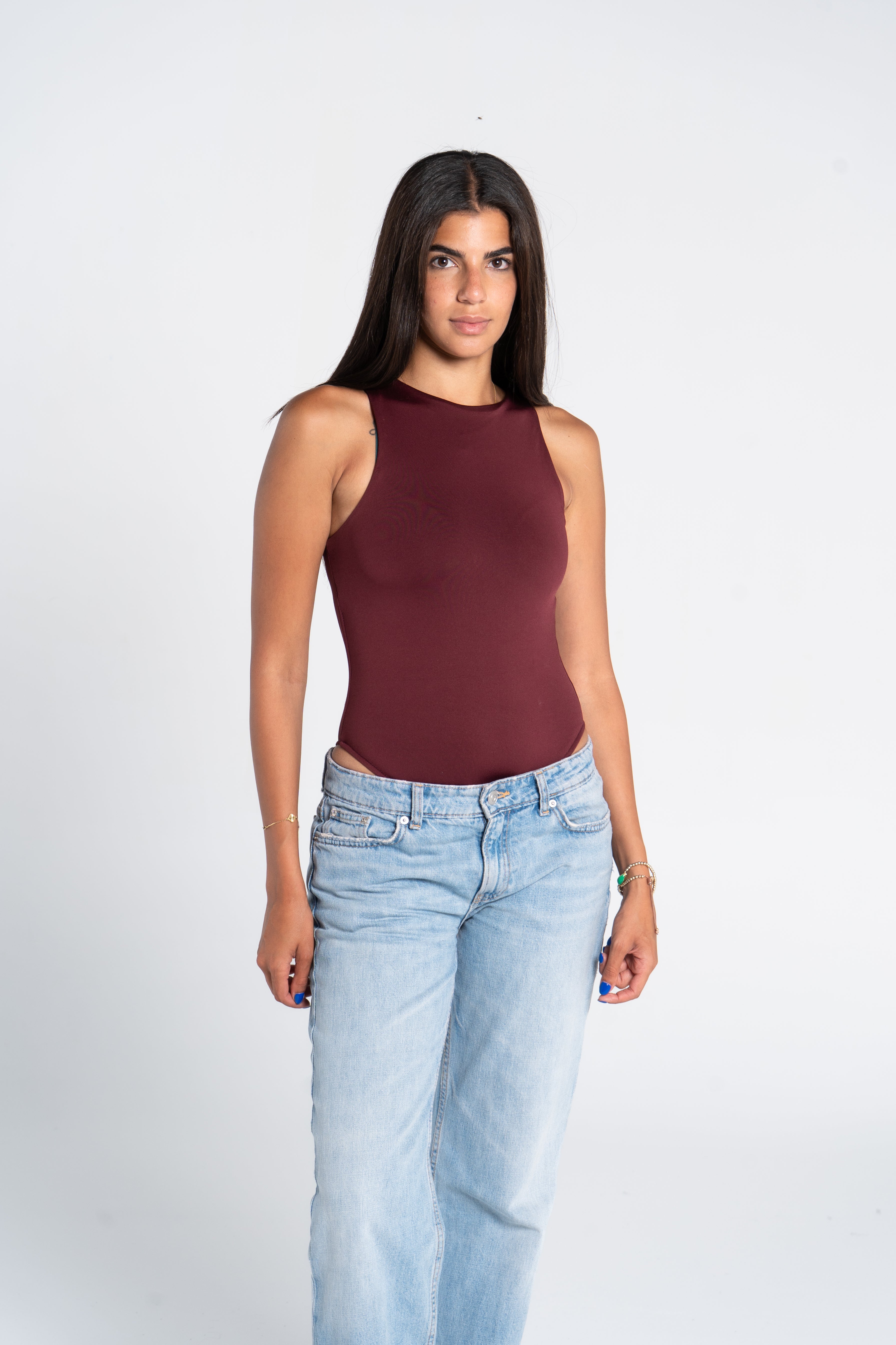 ROUND NECK BODYSUIT
