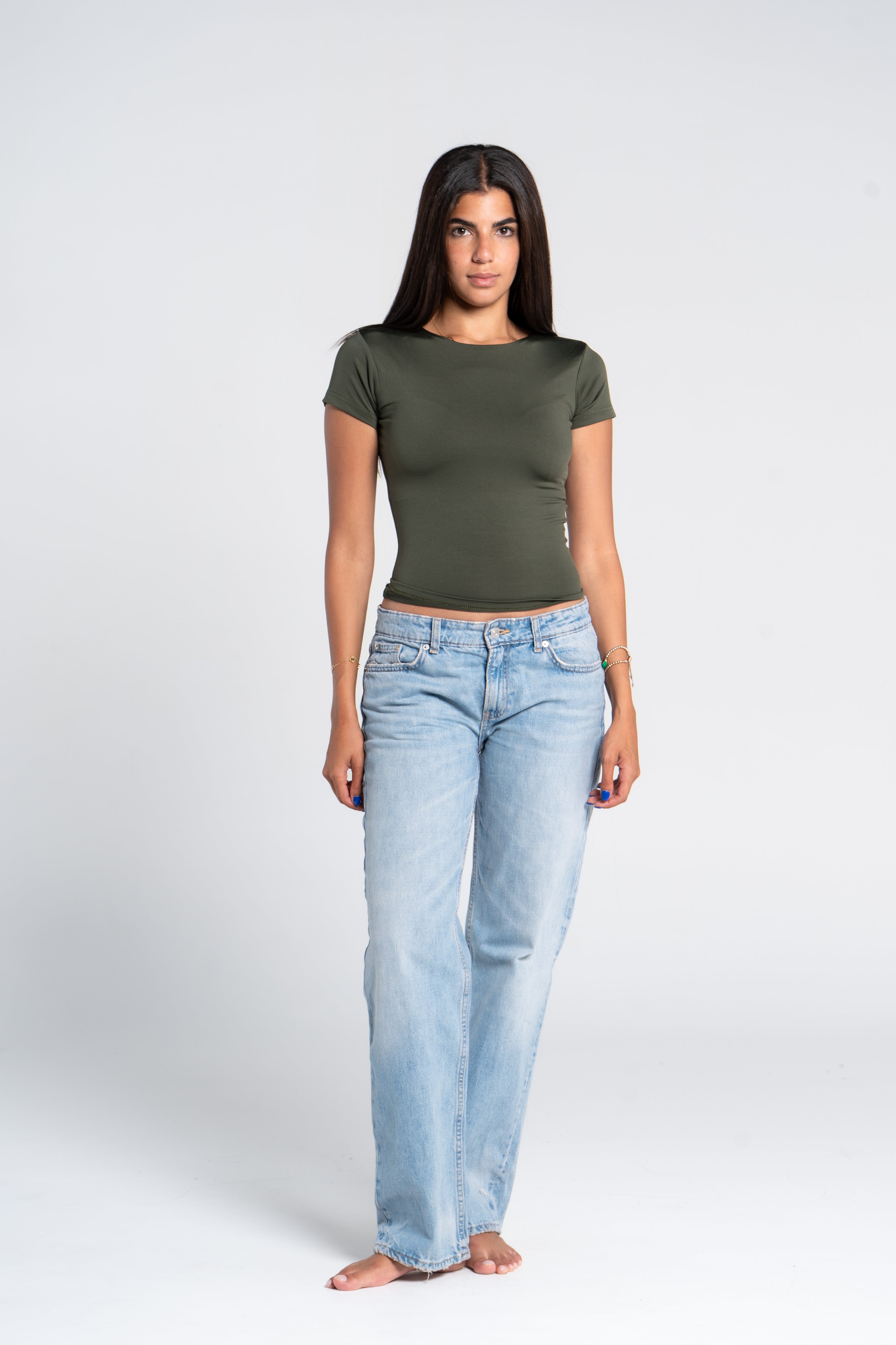 ROUND NECK SHORT SLEEVE ( COLORS )