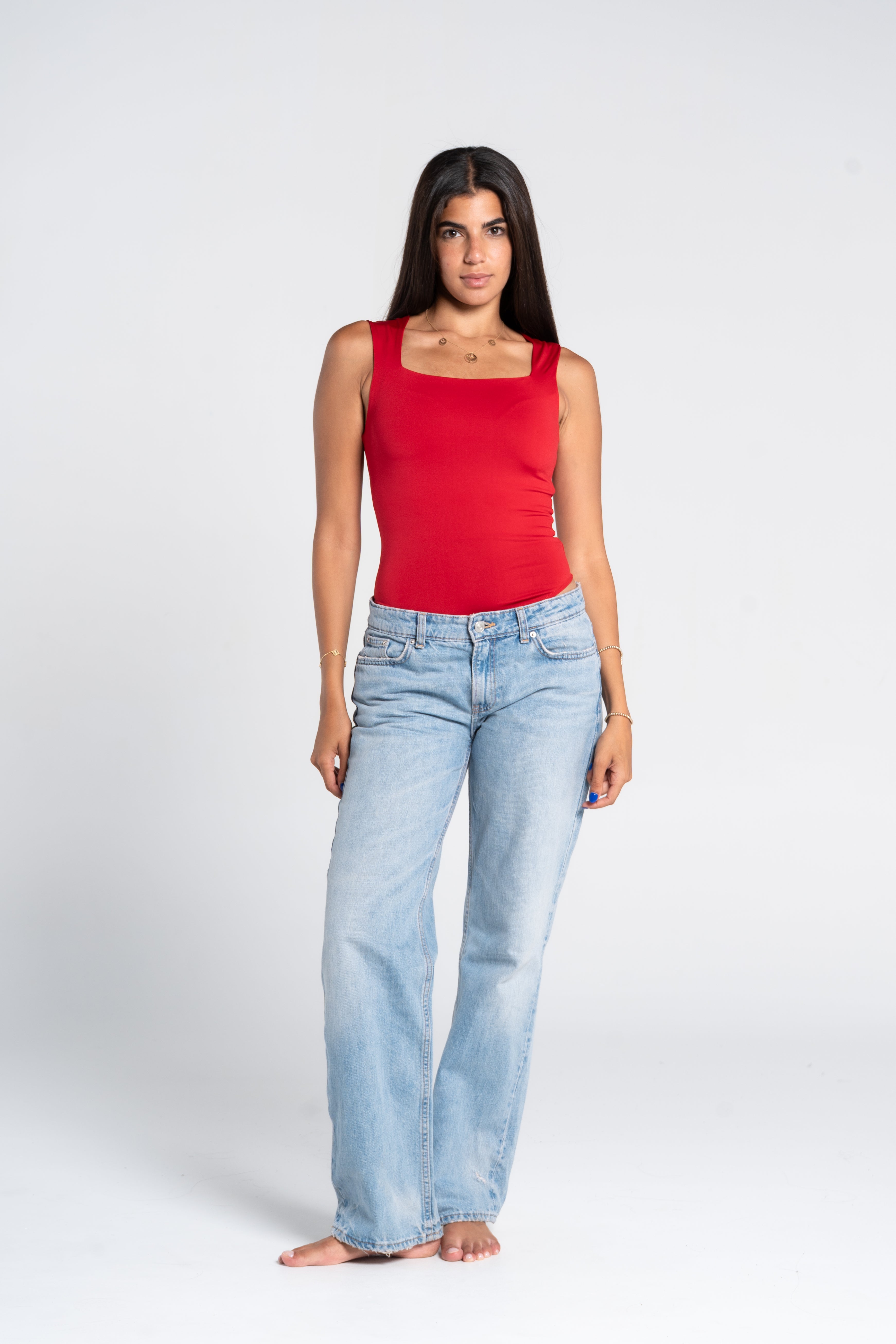SQUARE NECK BODYSUIT