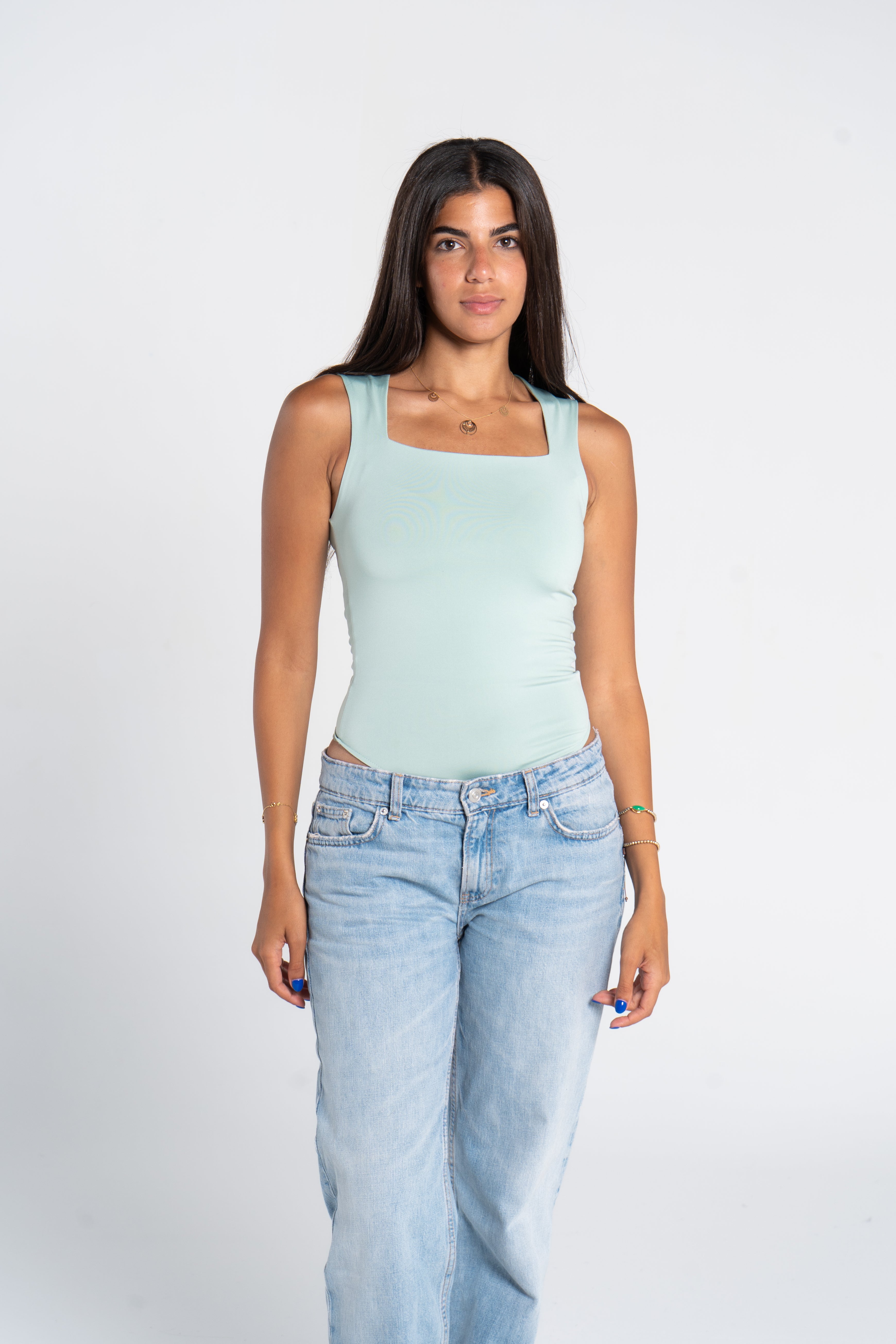 SQUARE NECK BODYSUIT