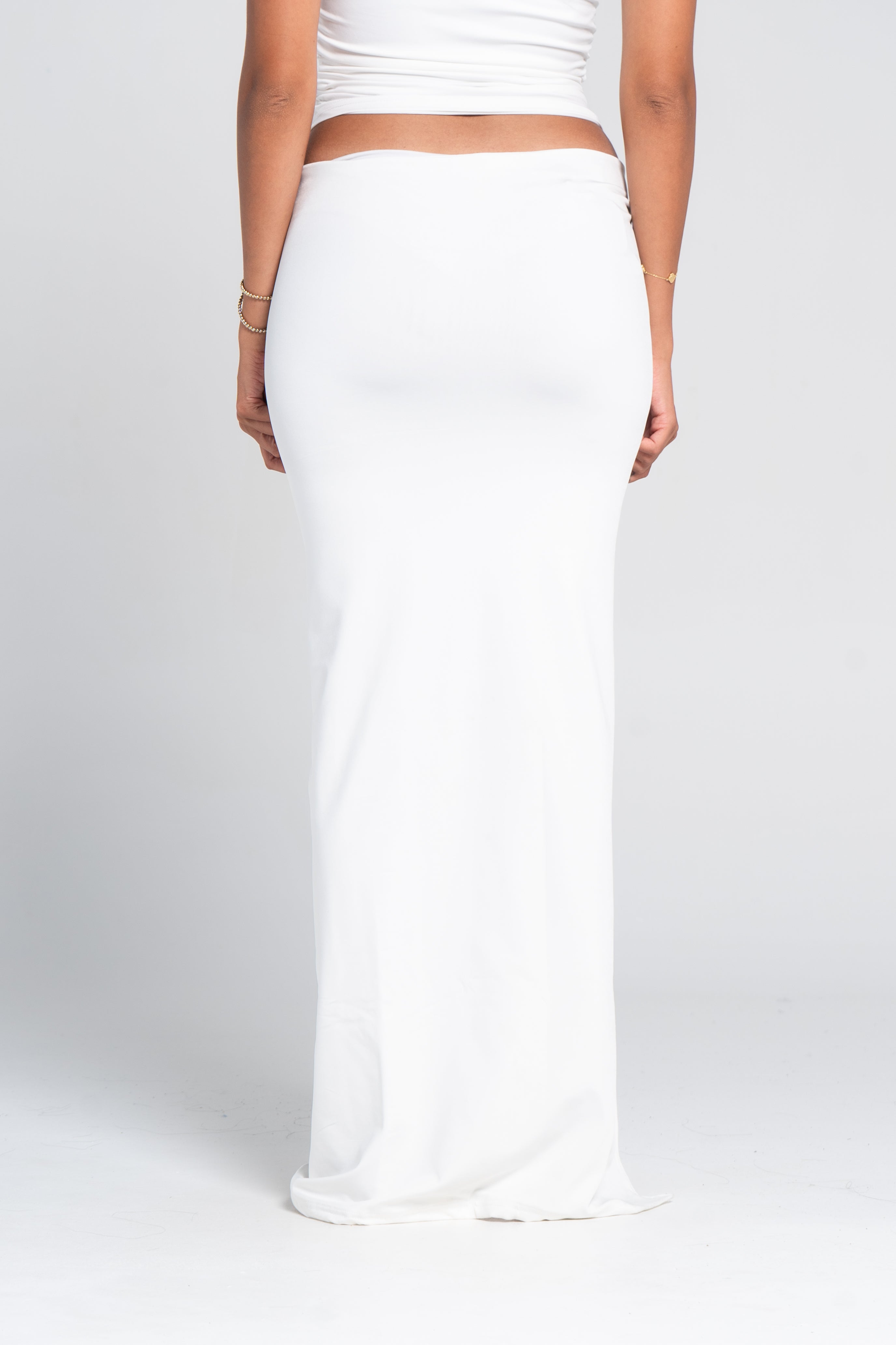 RUCHED SKIRT