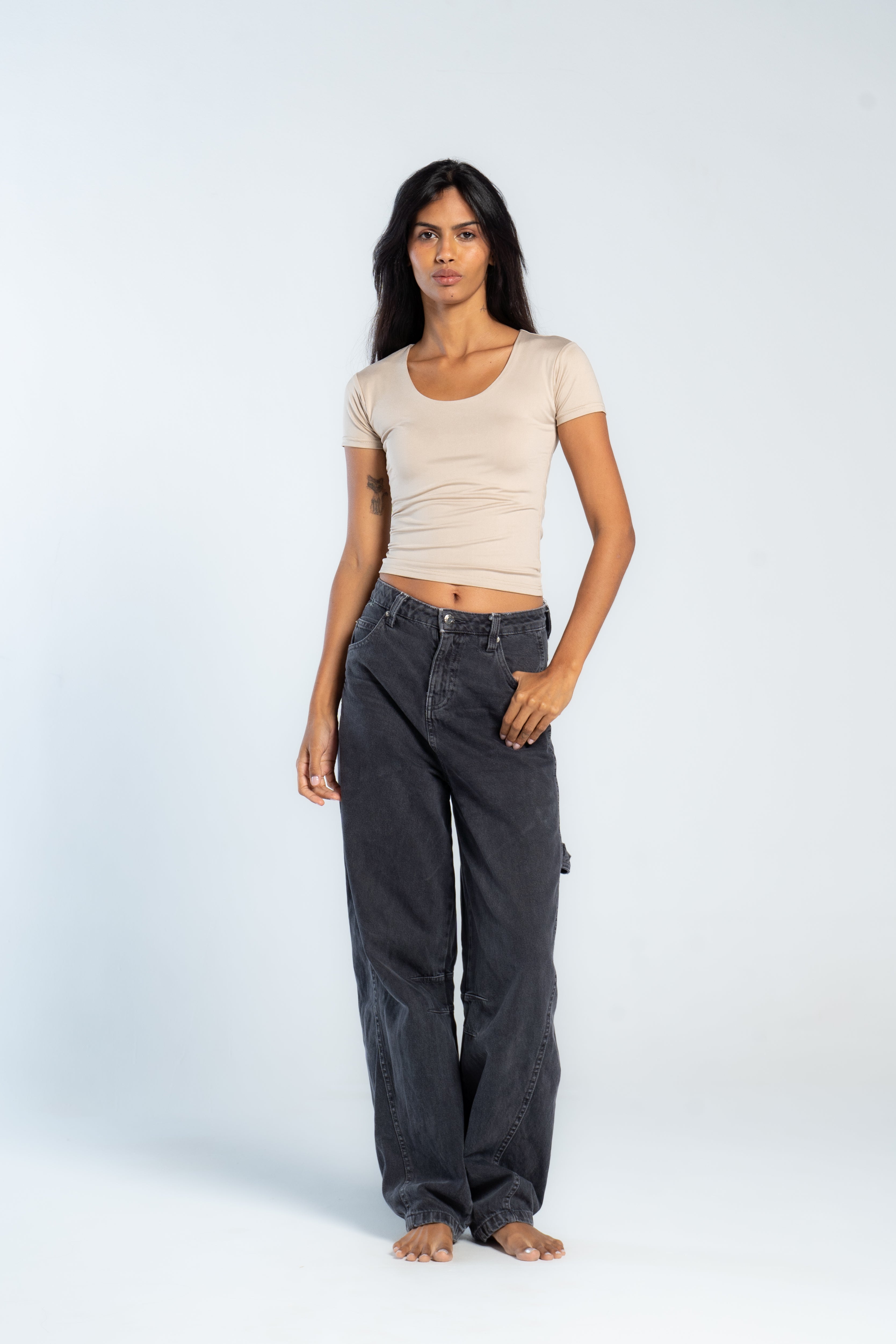 WIDE NECK SHORT SLEEVE ( COLORS )