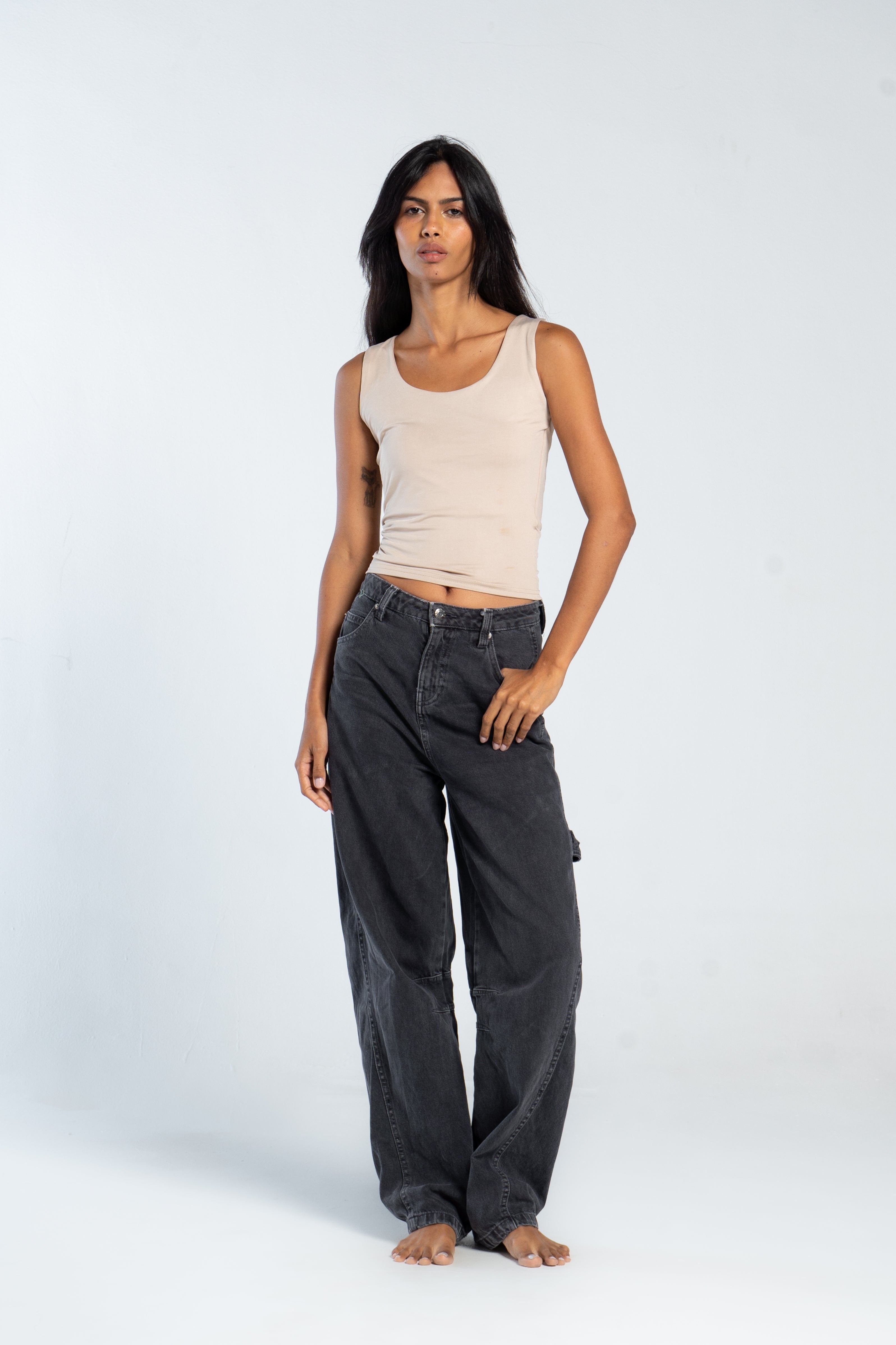 TANK TOP WIDE NECK ( COLORS )