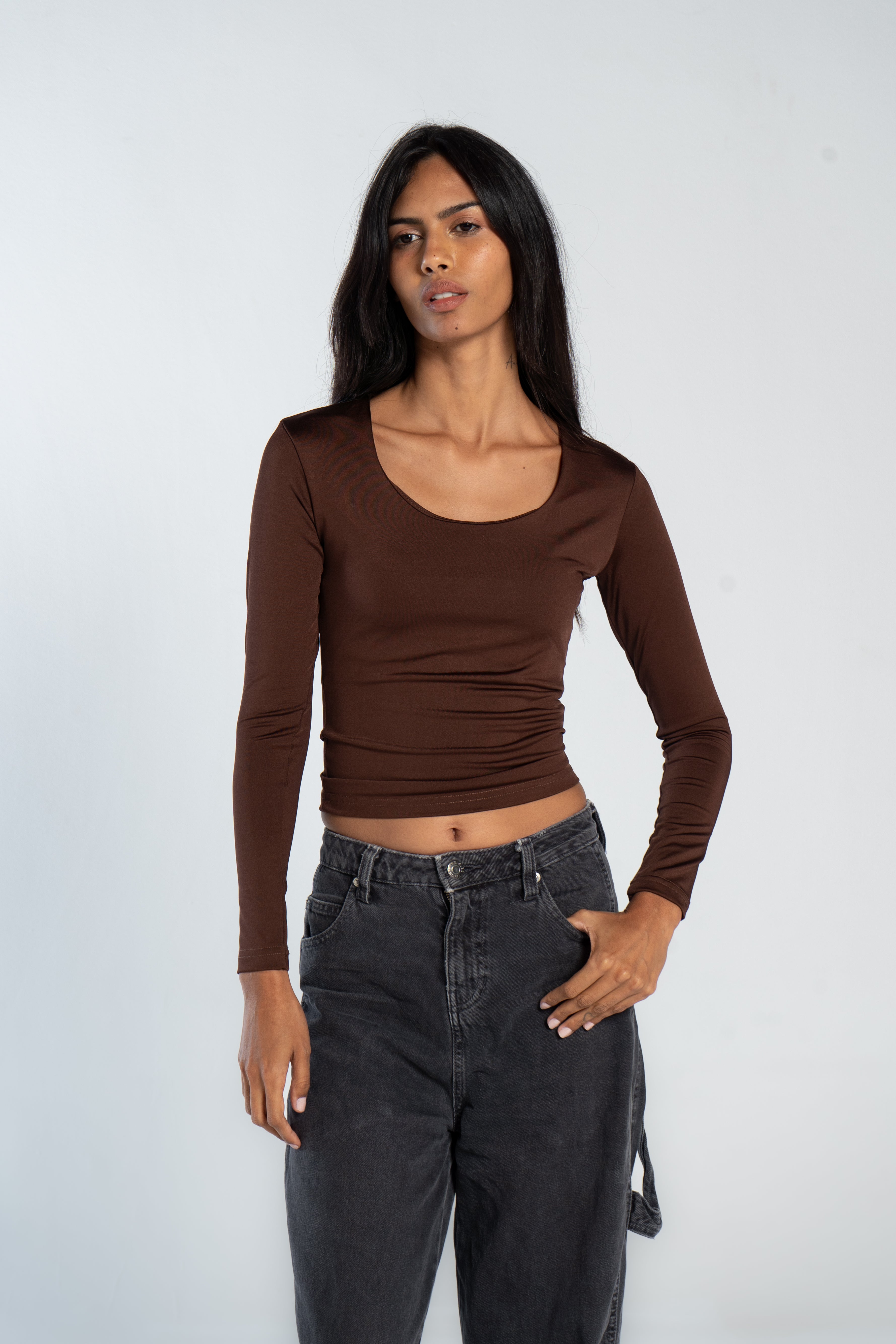 WIDE NECK LONG SLEEVE