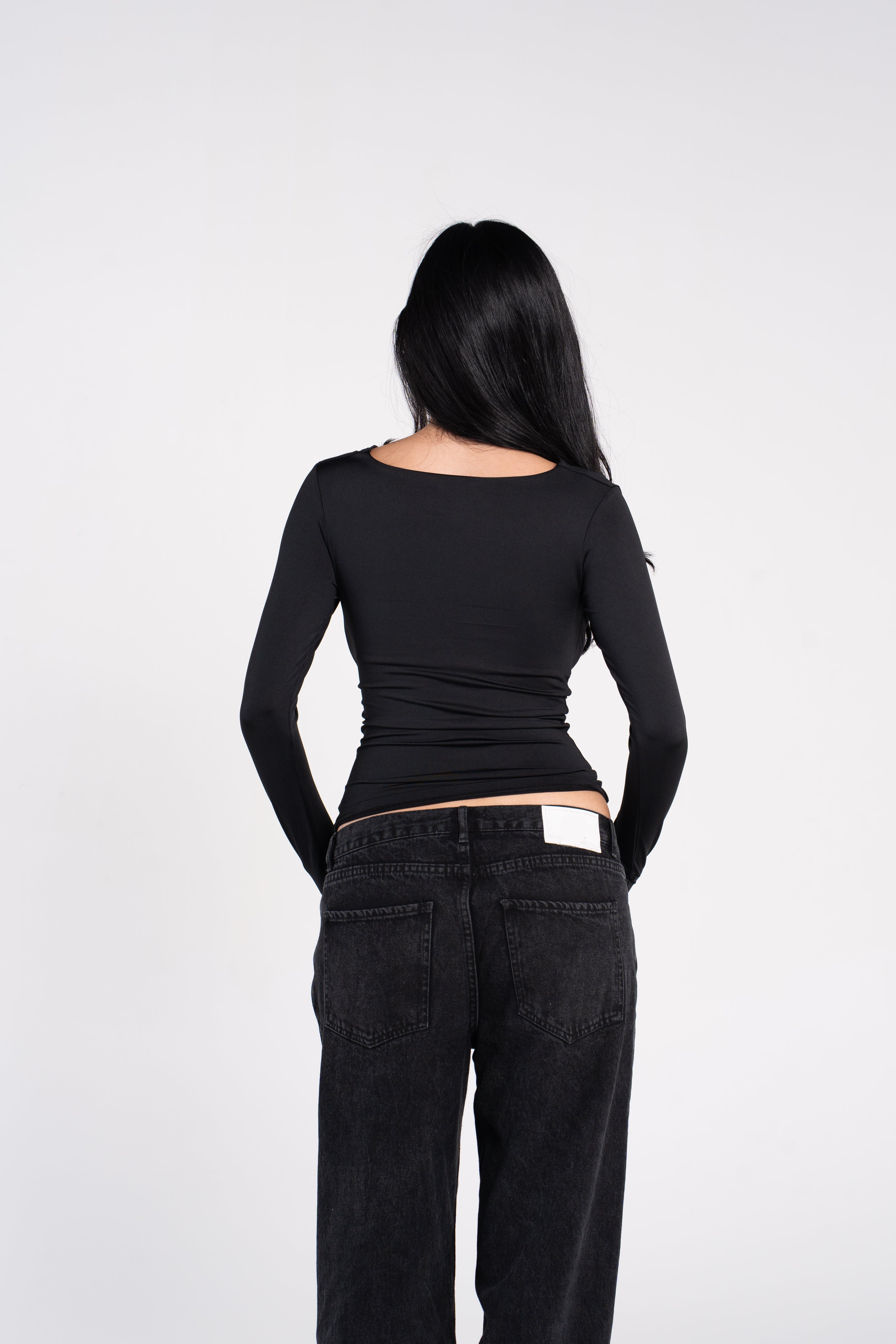 COWL NECK LONG SLEEVE