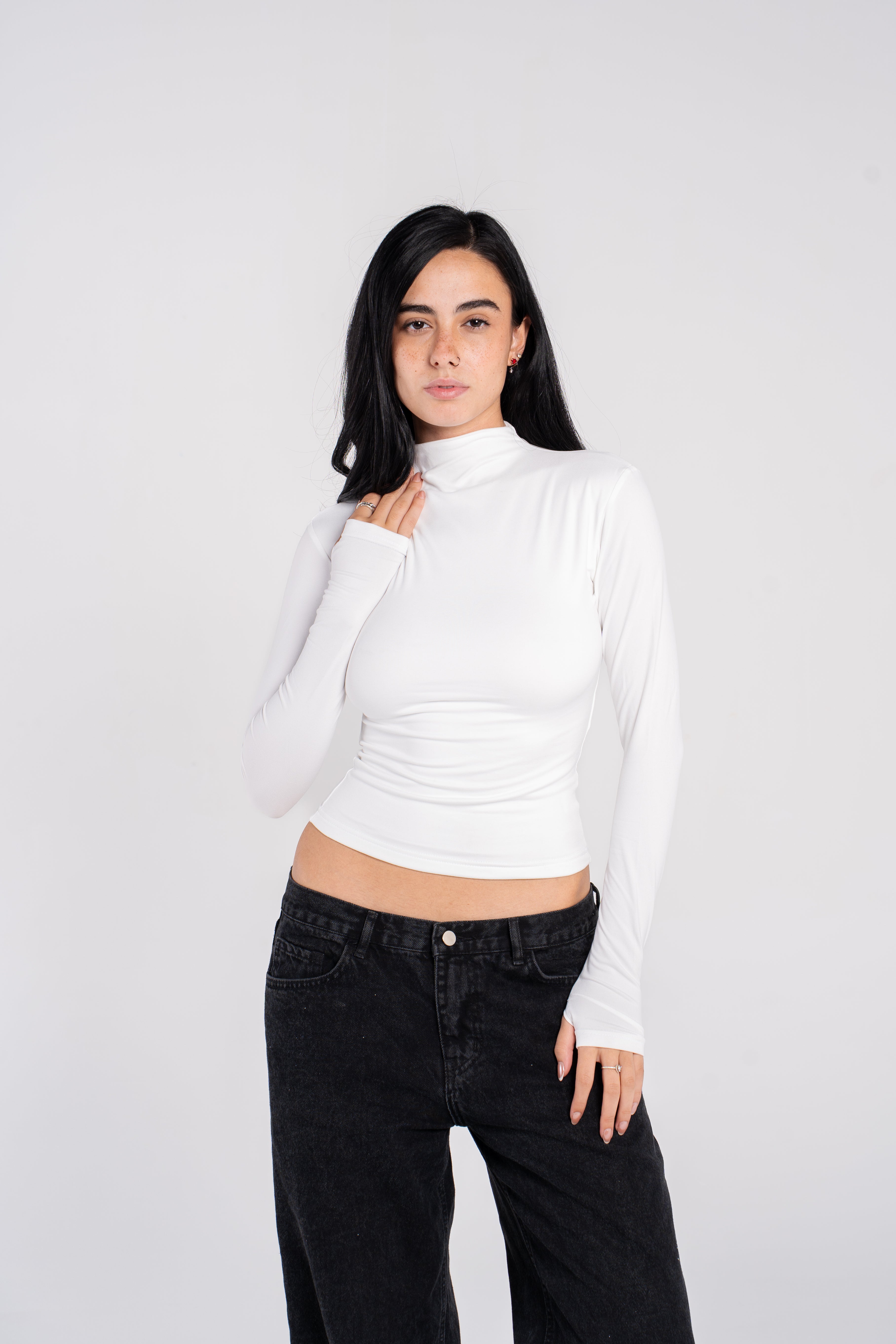 HIGH NECK LONG SLEEVE