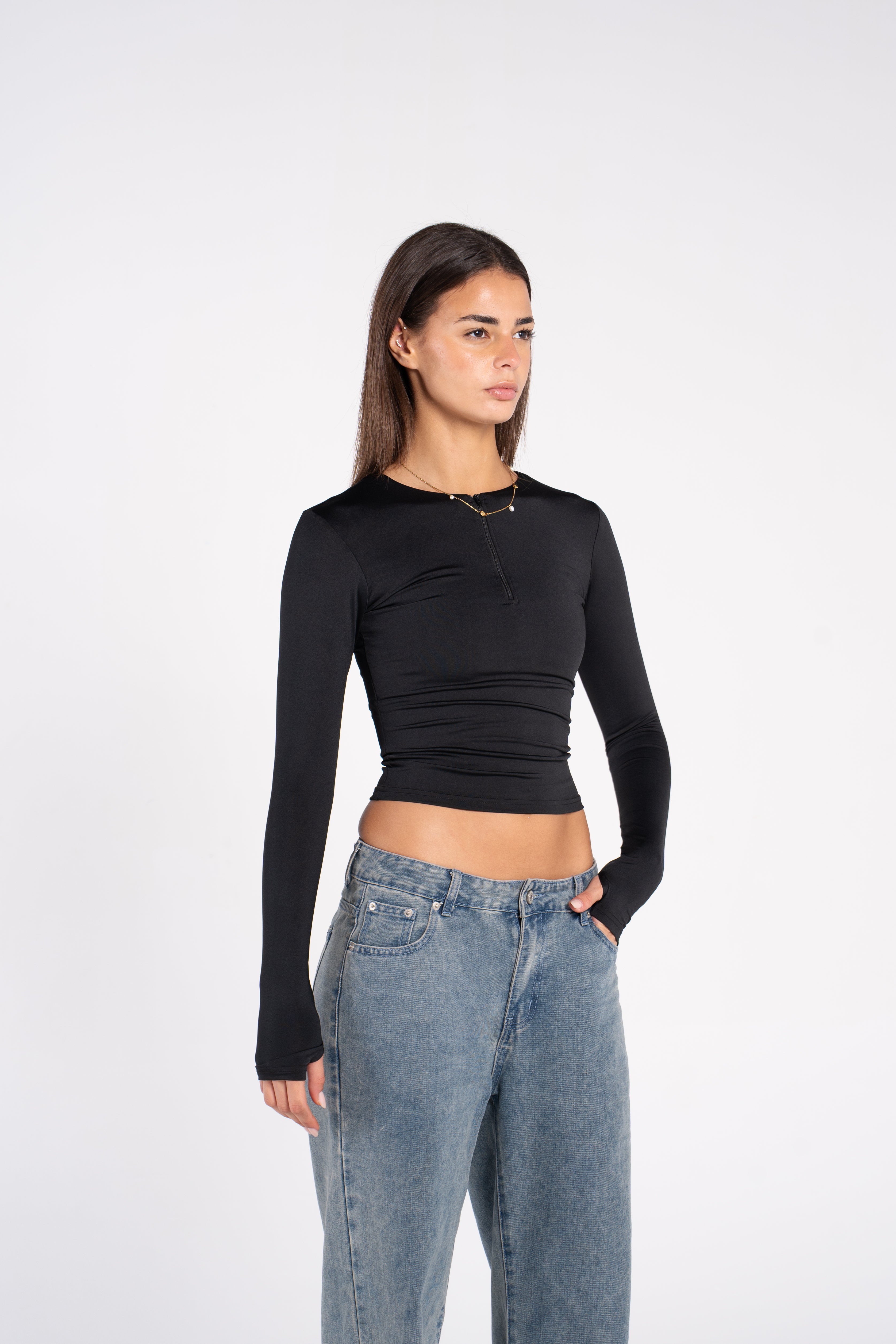 ZIPPER LONG SLEEVE