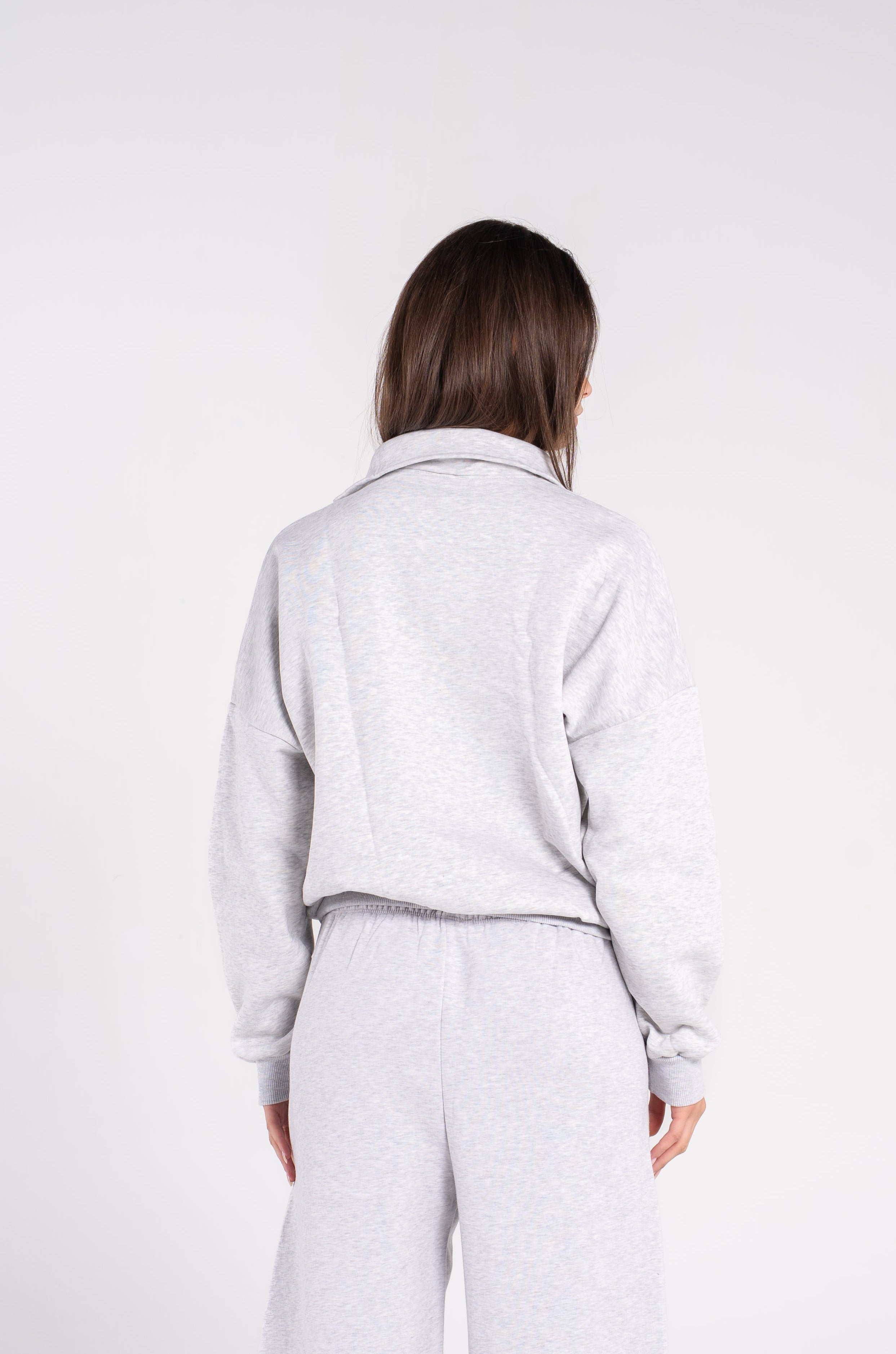 (EXTRA) HIGH NECK ZIPPER SWEAT SHIRT