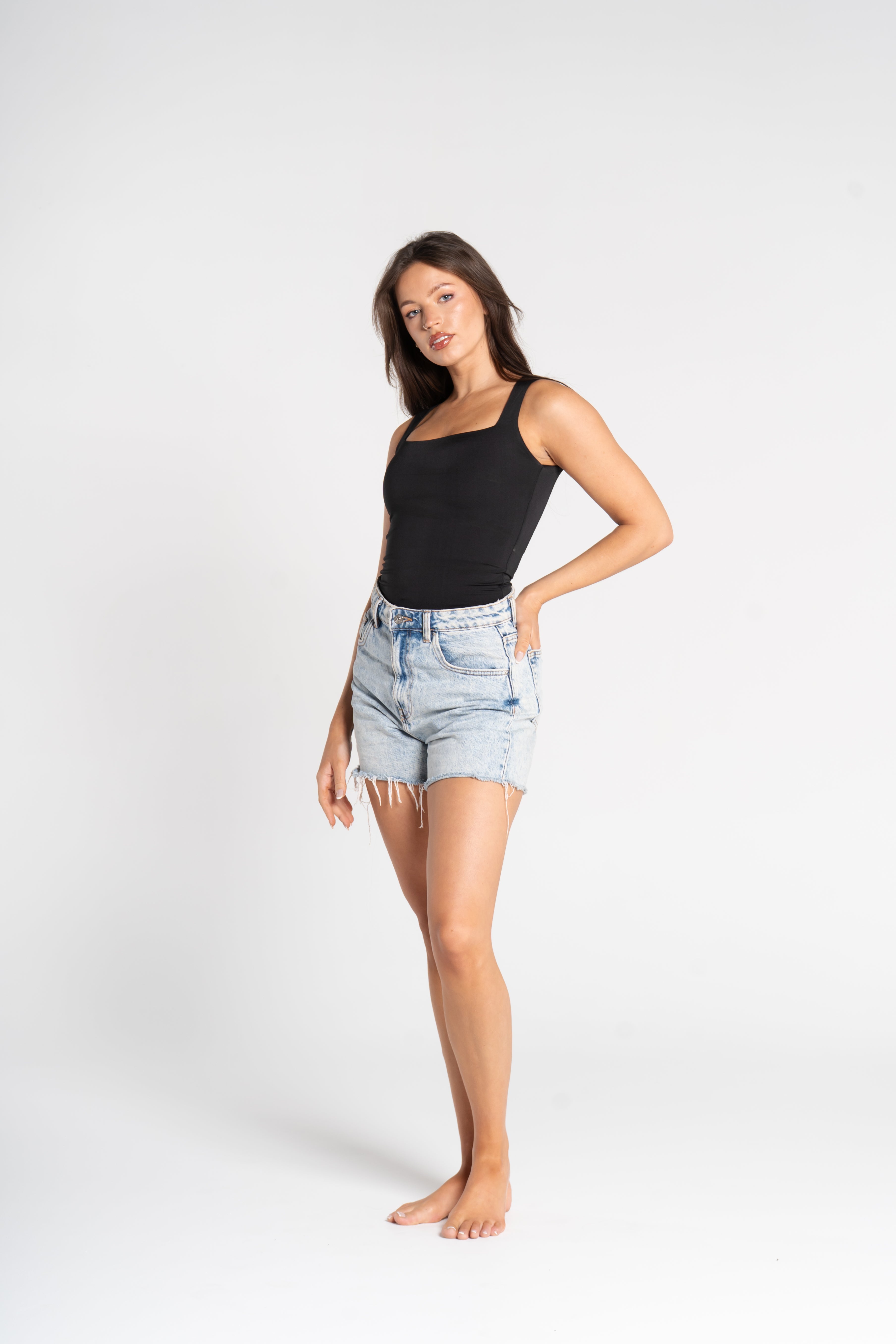 SQUARE NECK TANK TOP