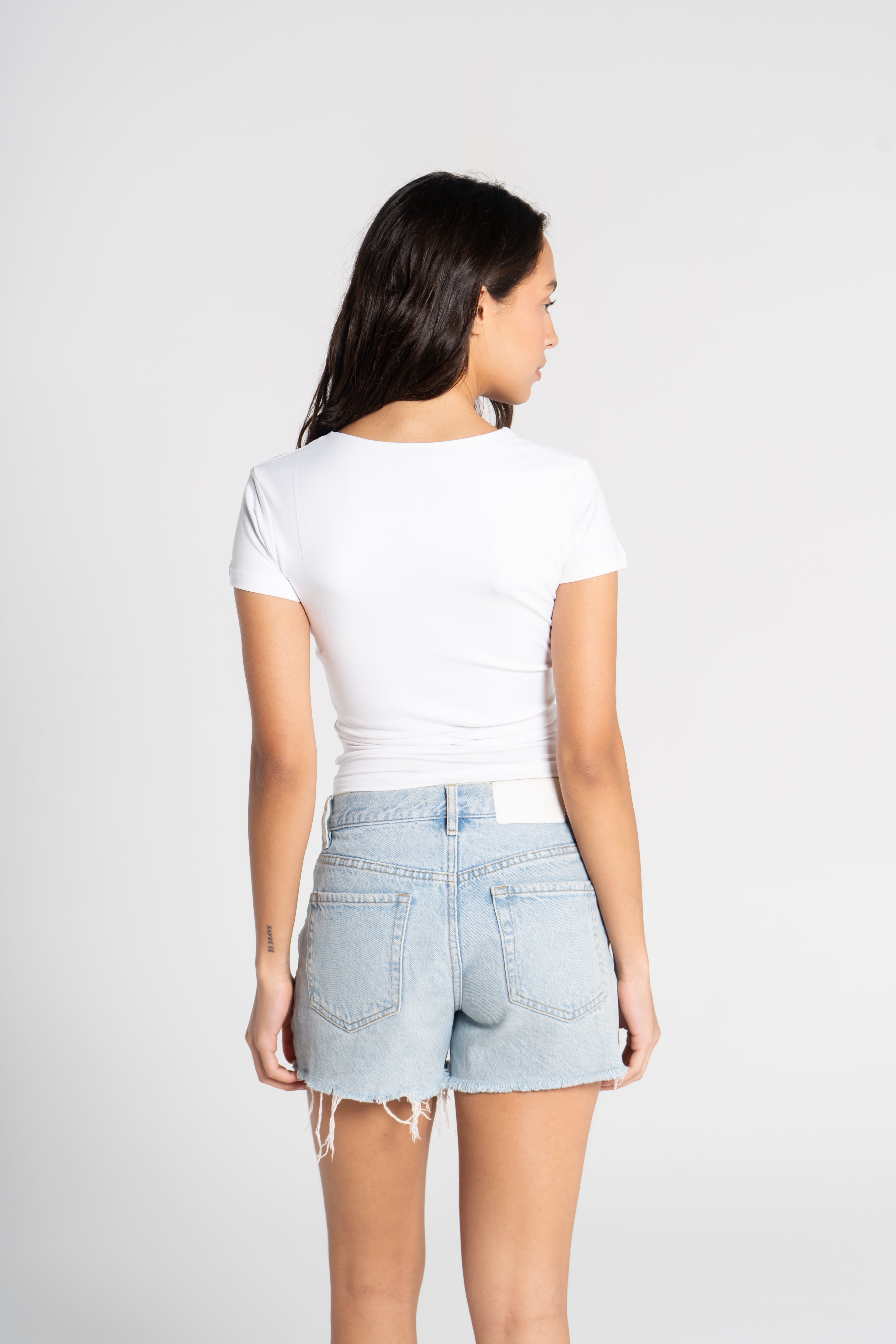 COTTON ROUND NECK SHORT SLEEVE