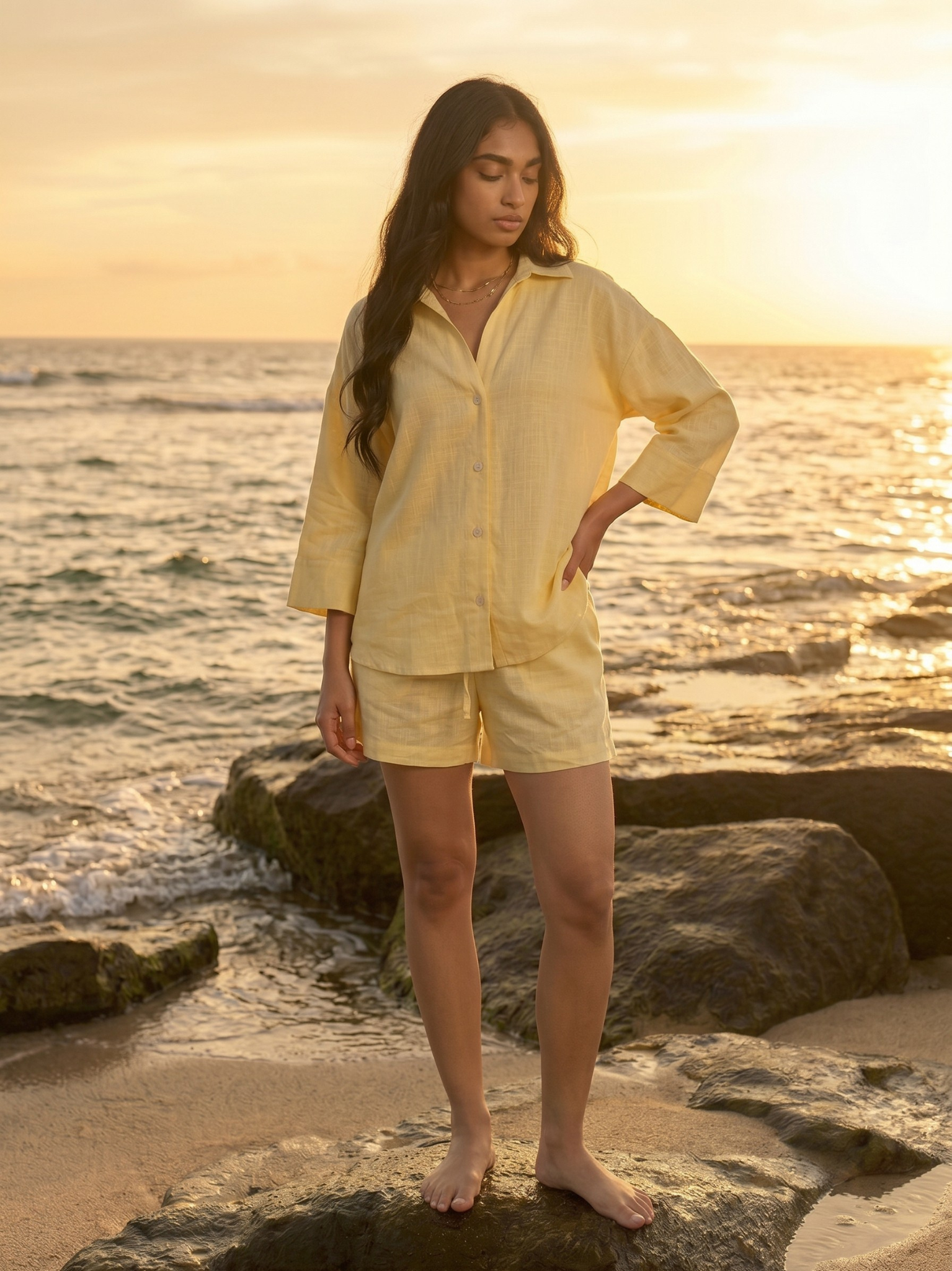 REFINED LINEN SHIRT