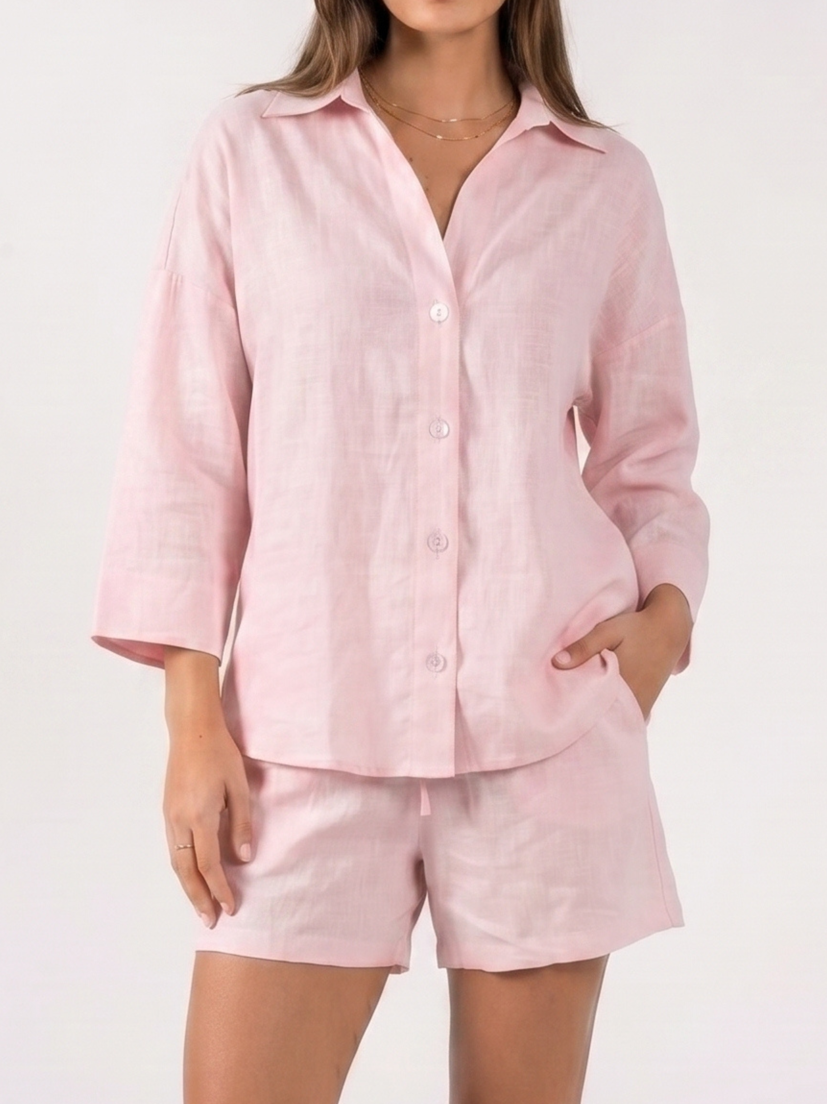 REFINED LINEN SHIRT