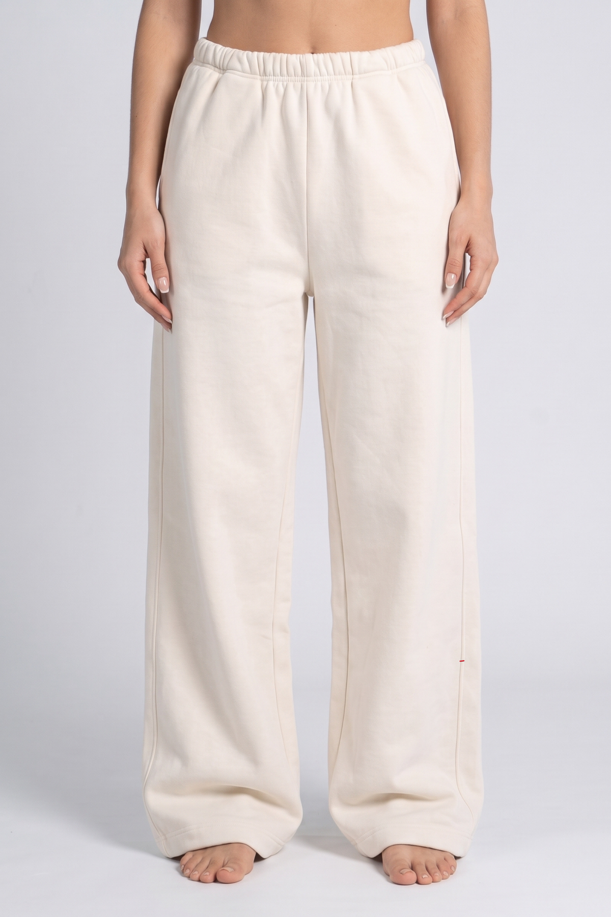 REFINED WIDE LEG SWEAT PANTS