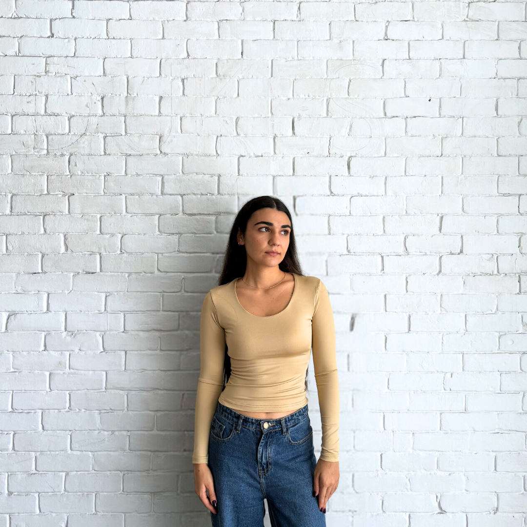 WIDE NECK LONG SLEEVE