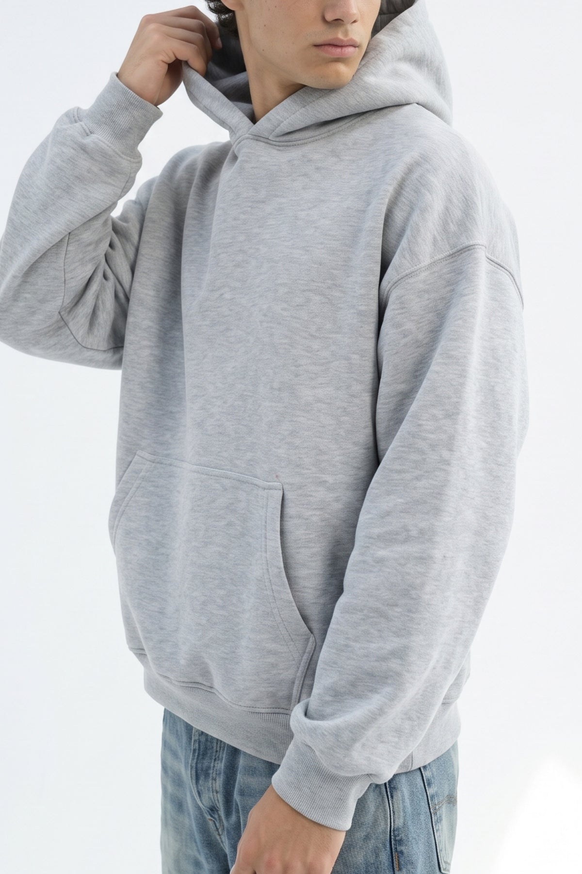 REFINED OVERSIZED HOODIE ( MEN )