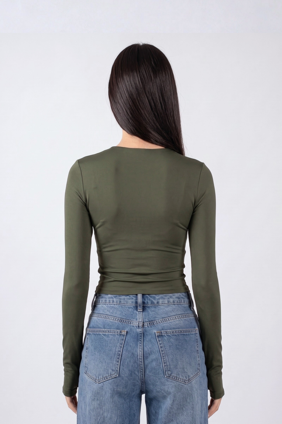 REFINED LONG-SLEEVE FULL ZIPPER