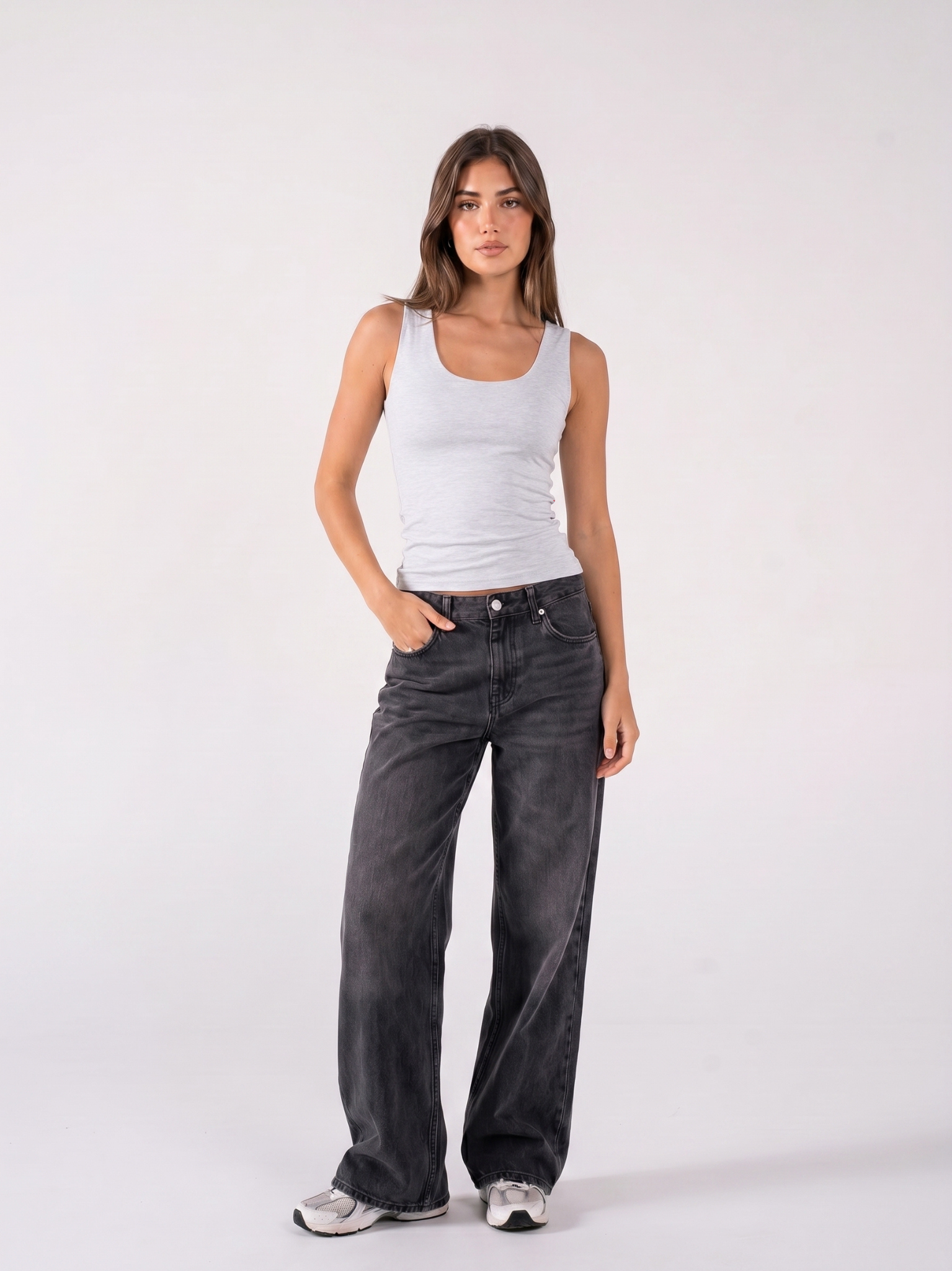 REFINED COTTON TANK-TOP