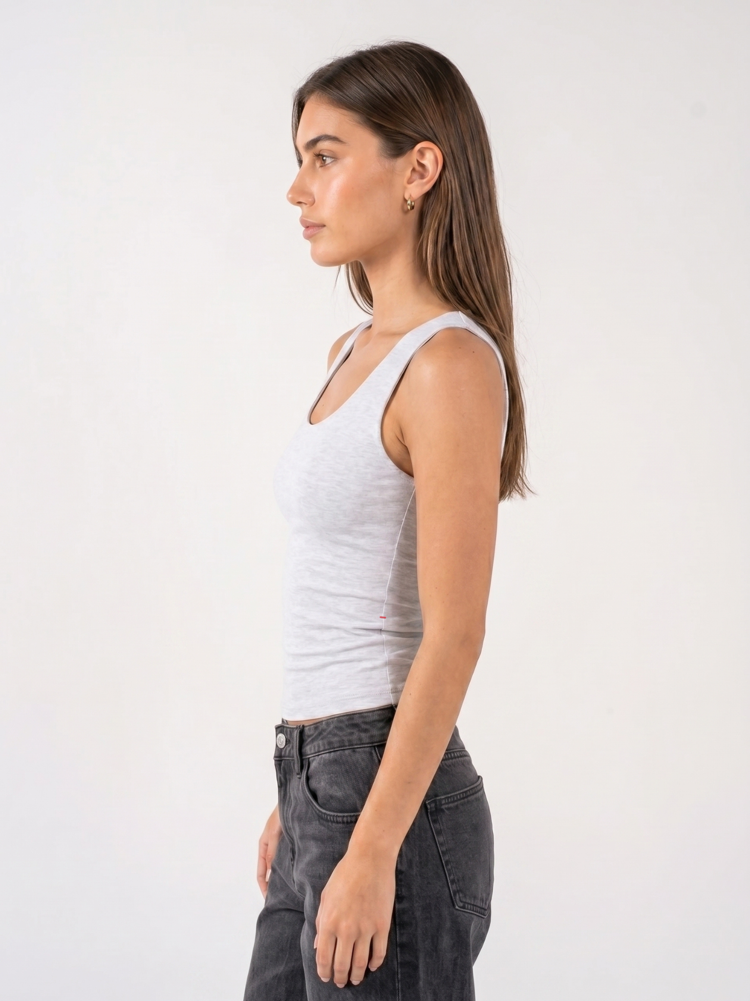 REFINED COTTON TANK-TOP