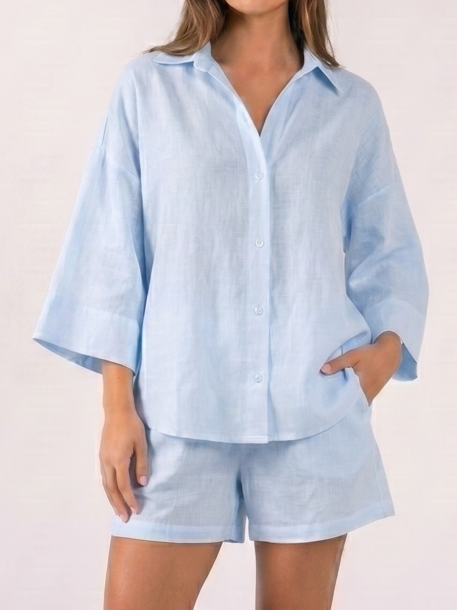 REFINED LINEN SHIRT