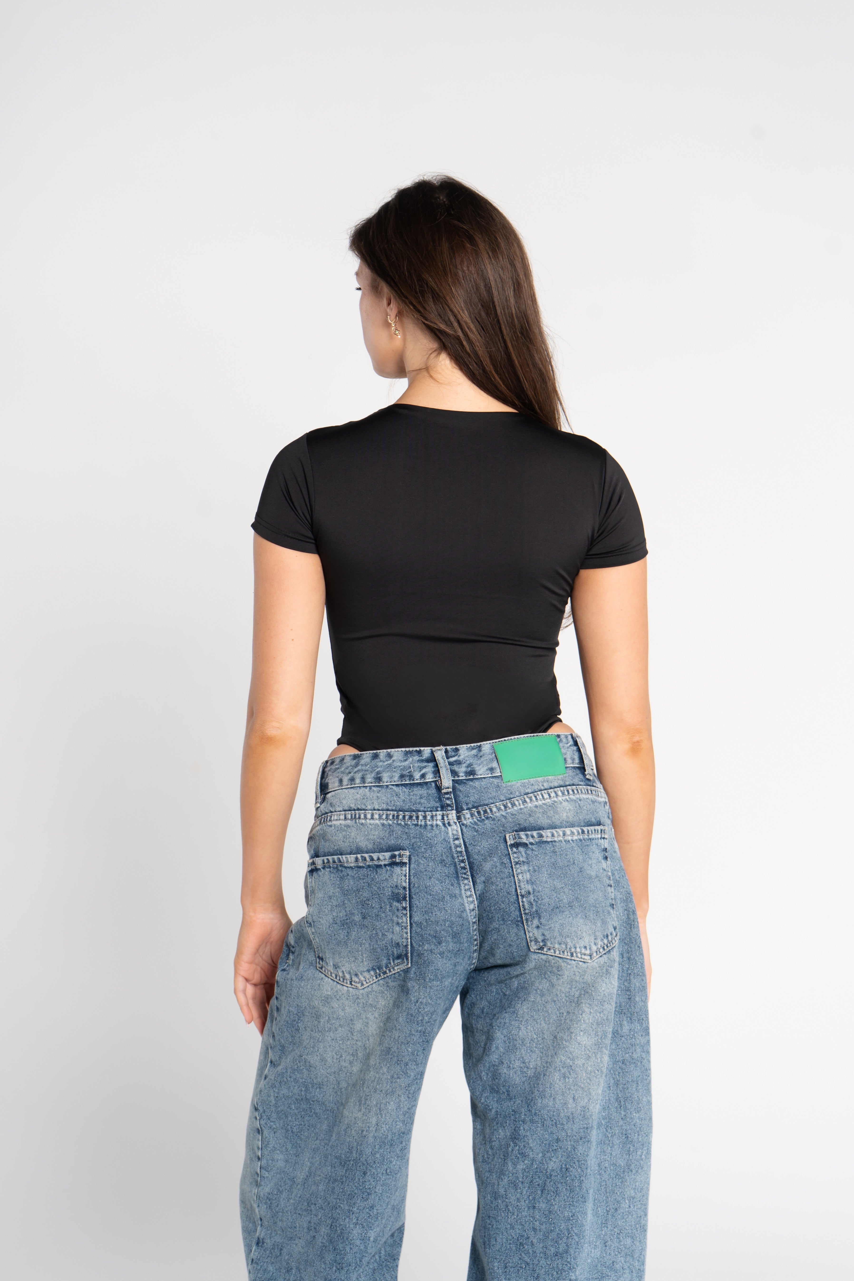 ROUND NECK SHORT SLEEVE BODYSUIT