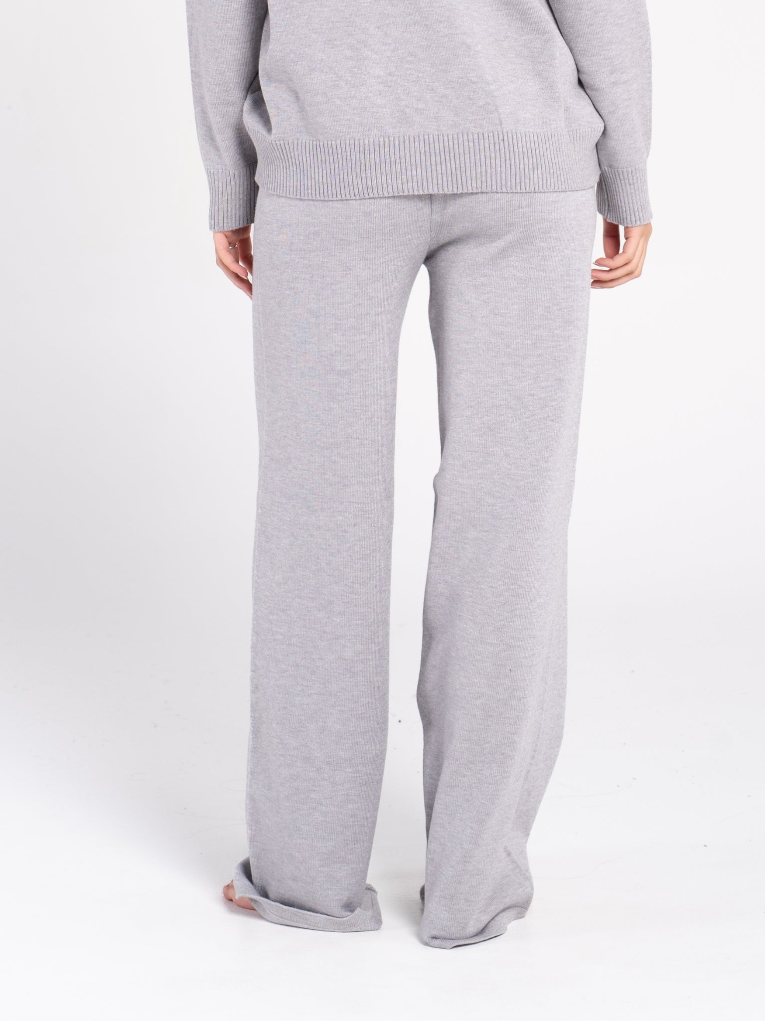 KNIT STRAIGHT LEG PANTS