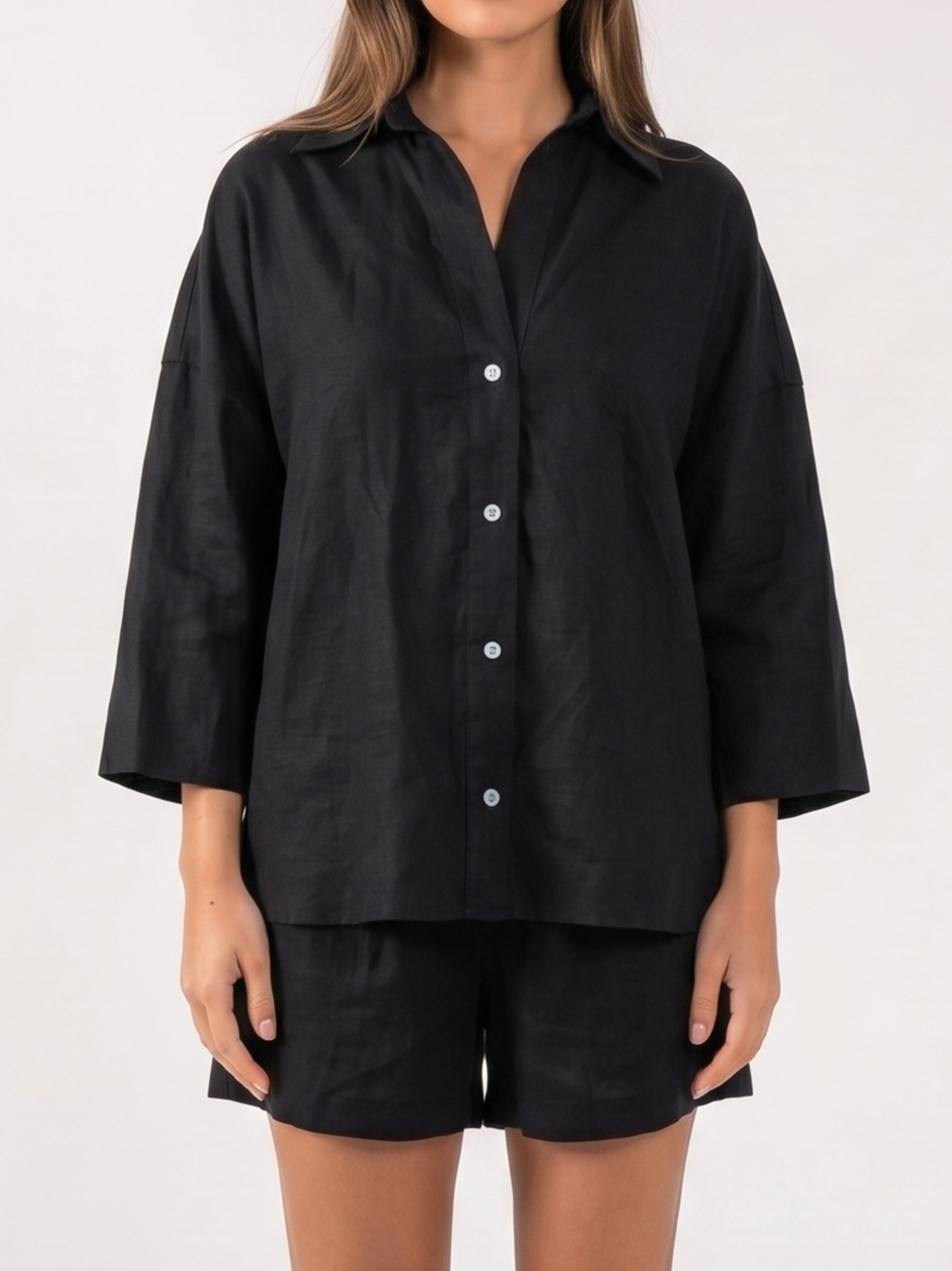 REFINED LINEN SHIRT