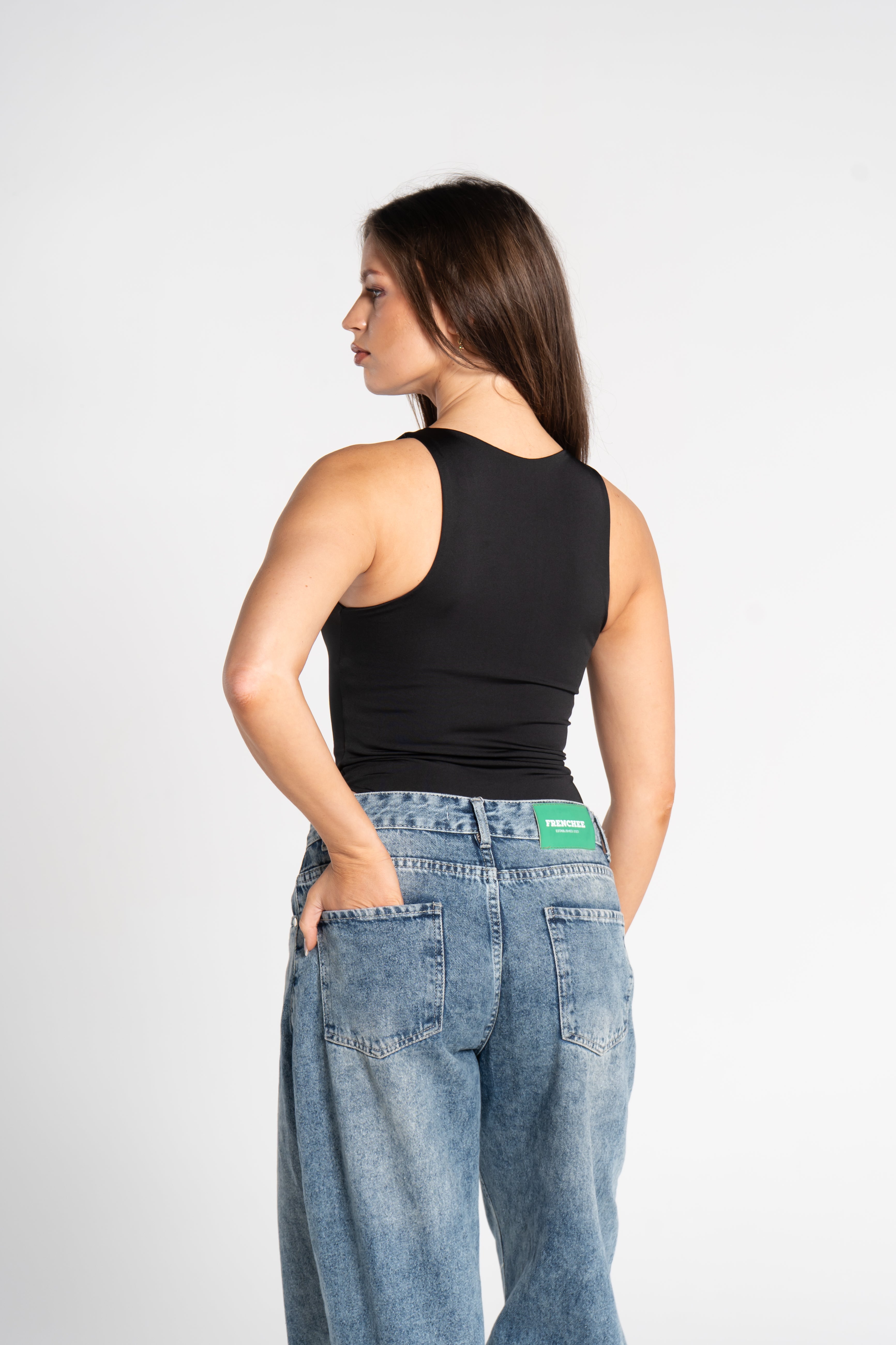 ZIPPER BODYSUIT