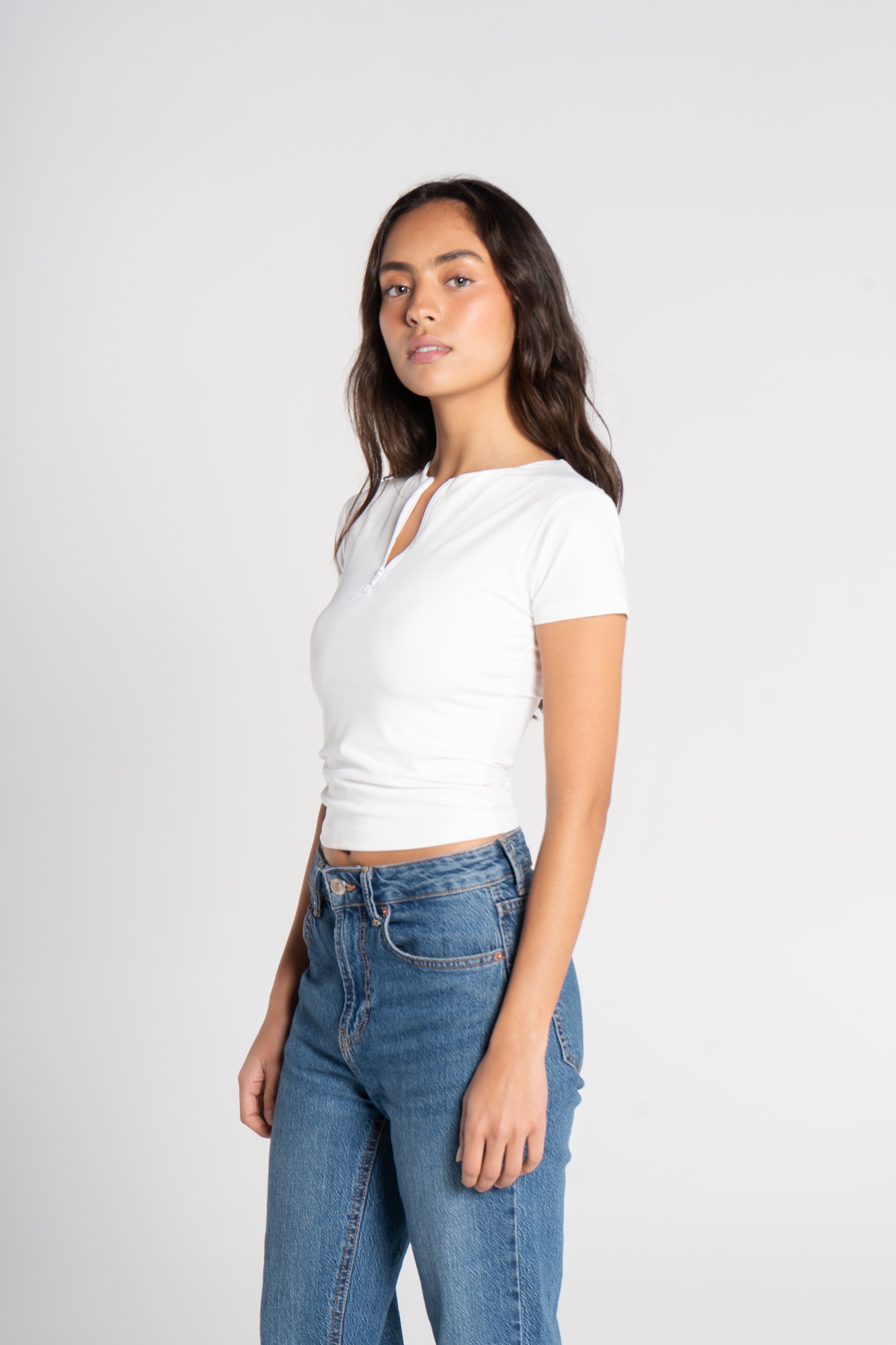 ZIPPER SHORT SLEEVE