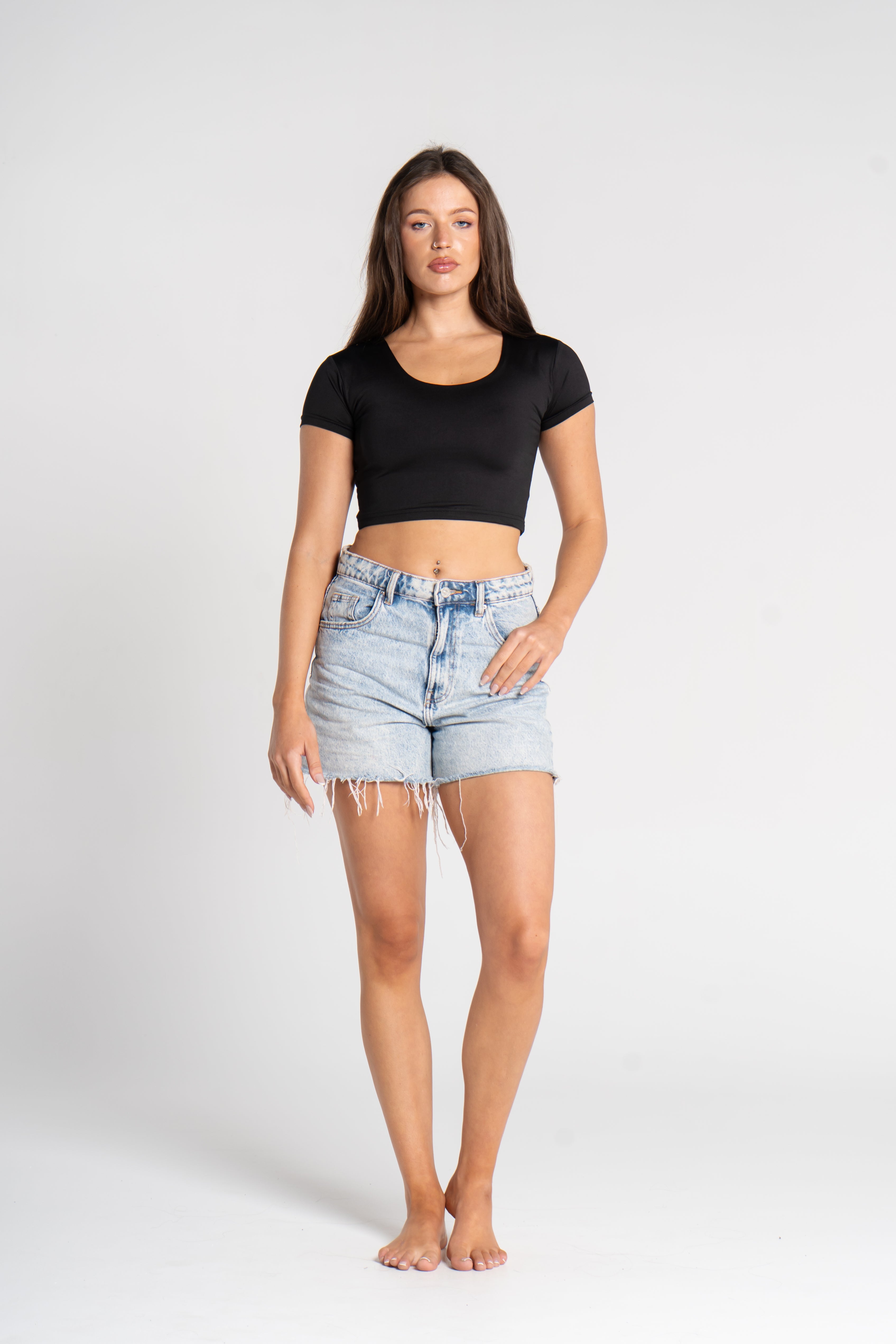 CROPPED WIDE NECK