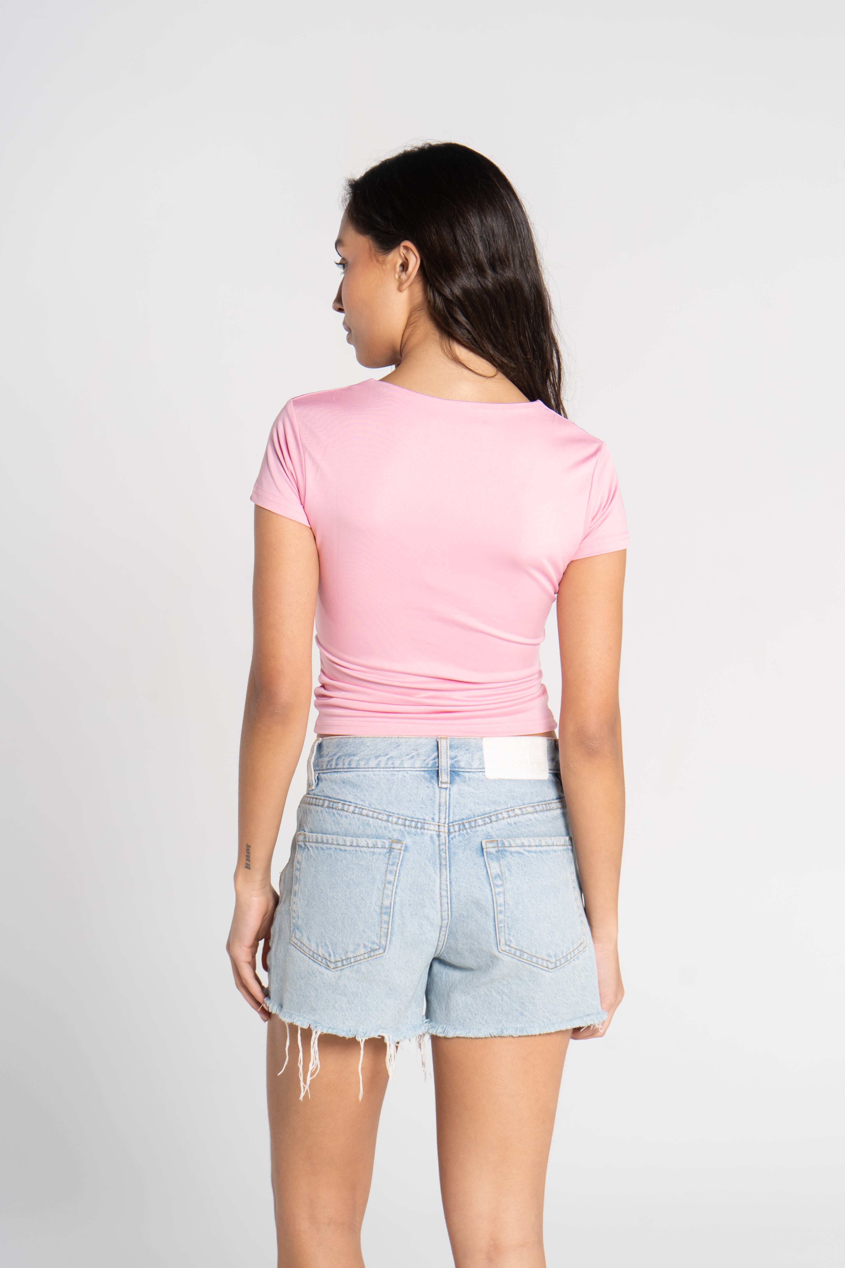 WIDE NECK SHORT SLEEVE            ( COLORS )