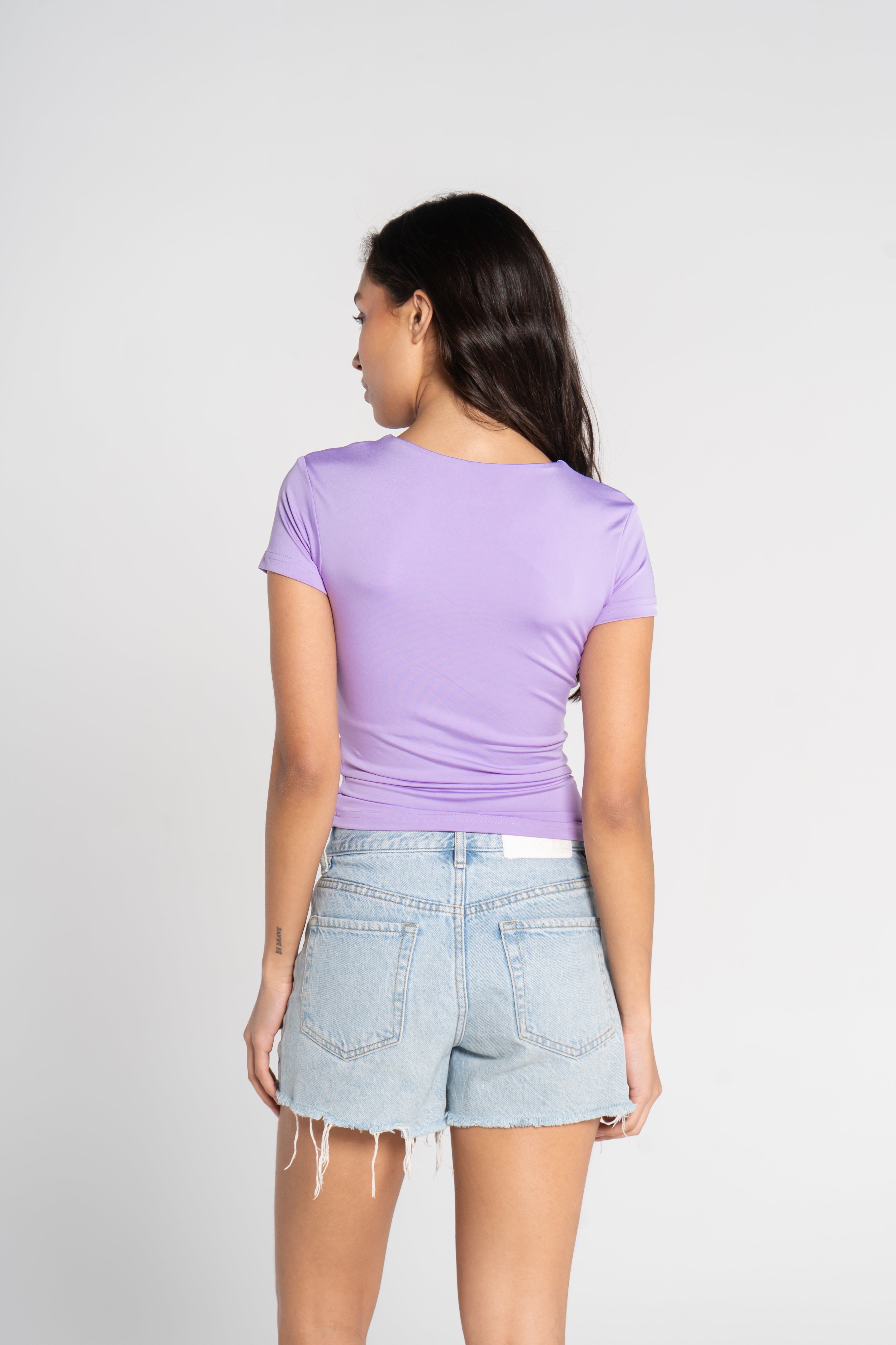 ROUND NECK SHORT SLEEVE        ( COLORS )